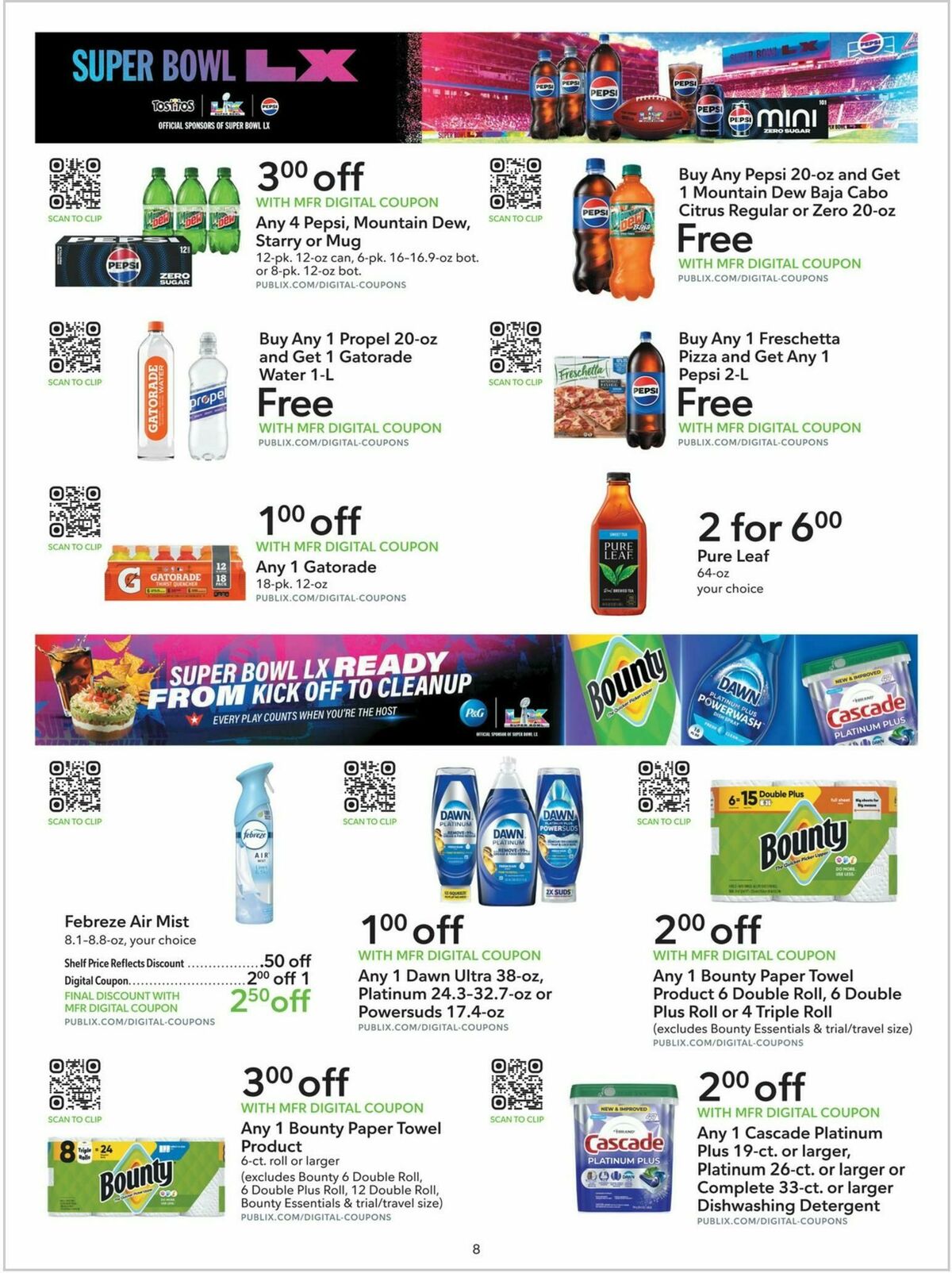 Publix Extra Savings Weekly Ad from January 24