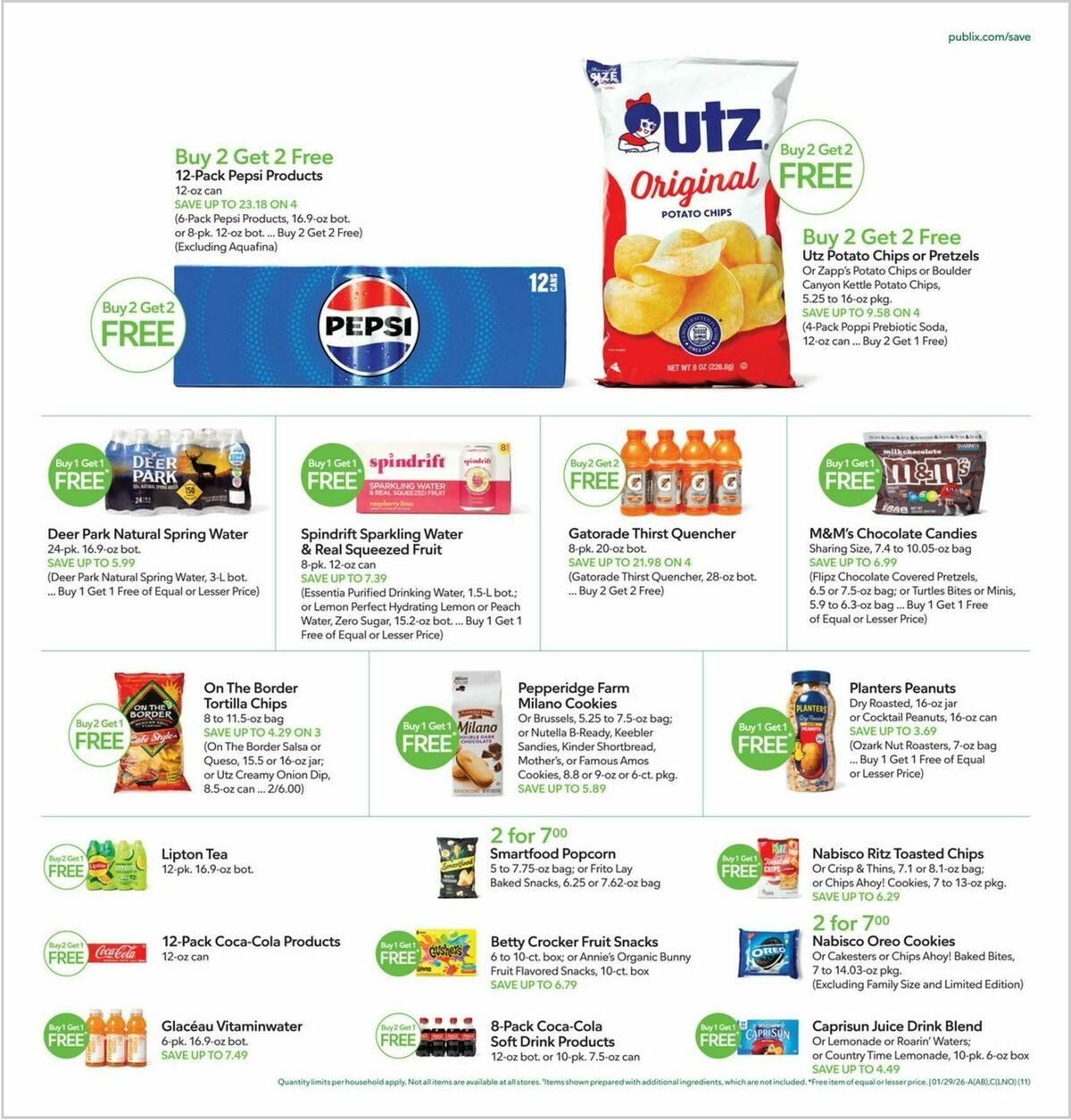 Publix Weekly Ad from January 28