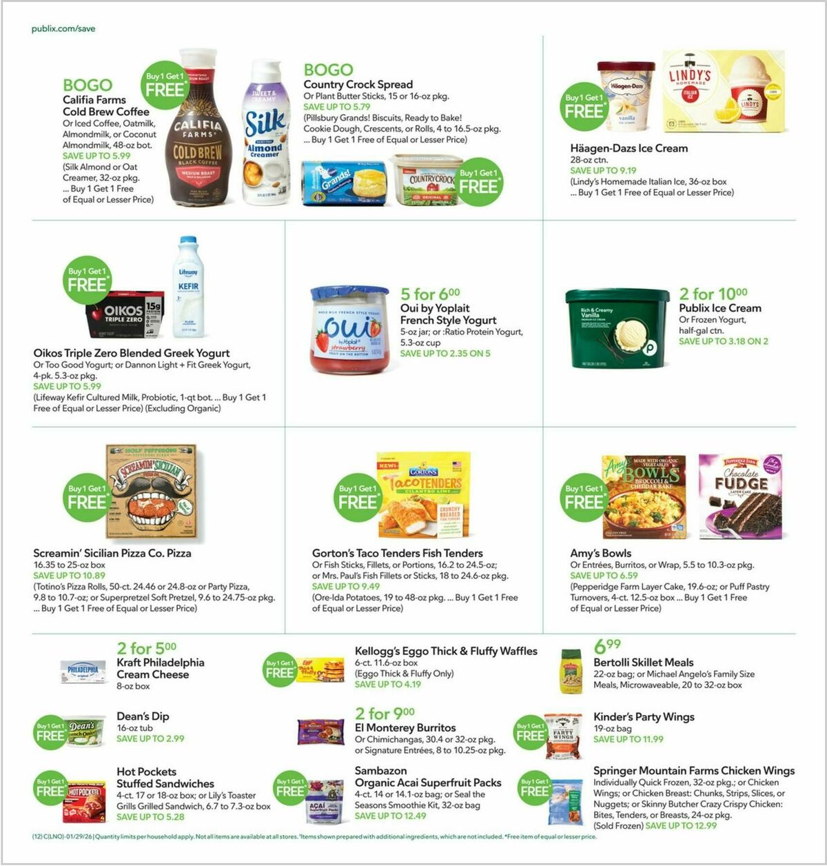 Publix Weekly Ad from January 28