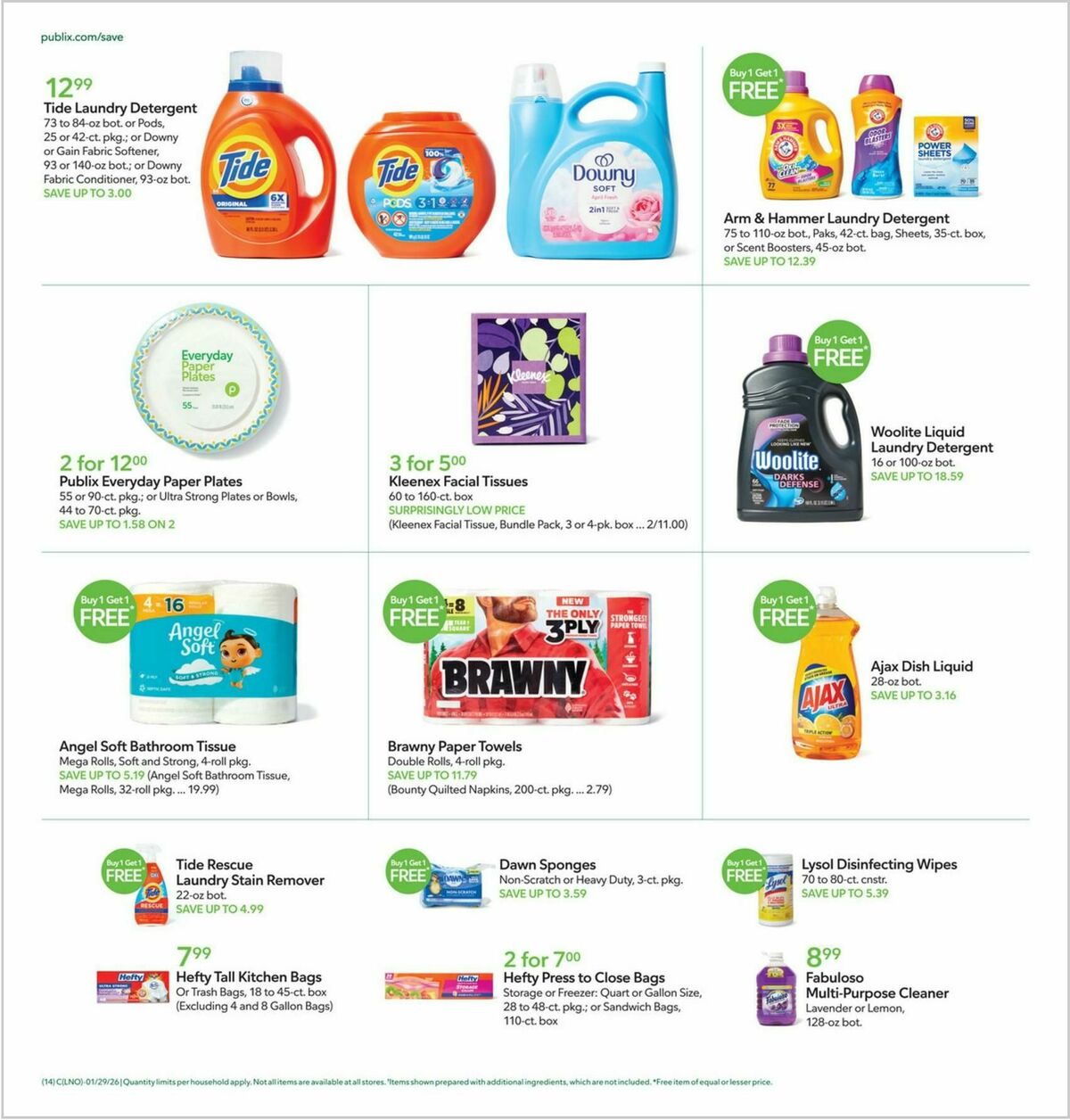 Publix Weekly Ad from January 28