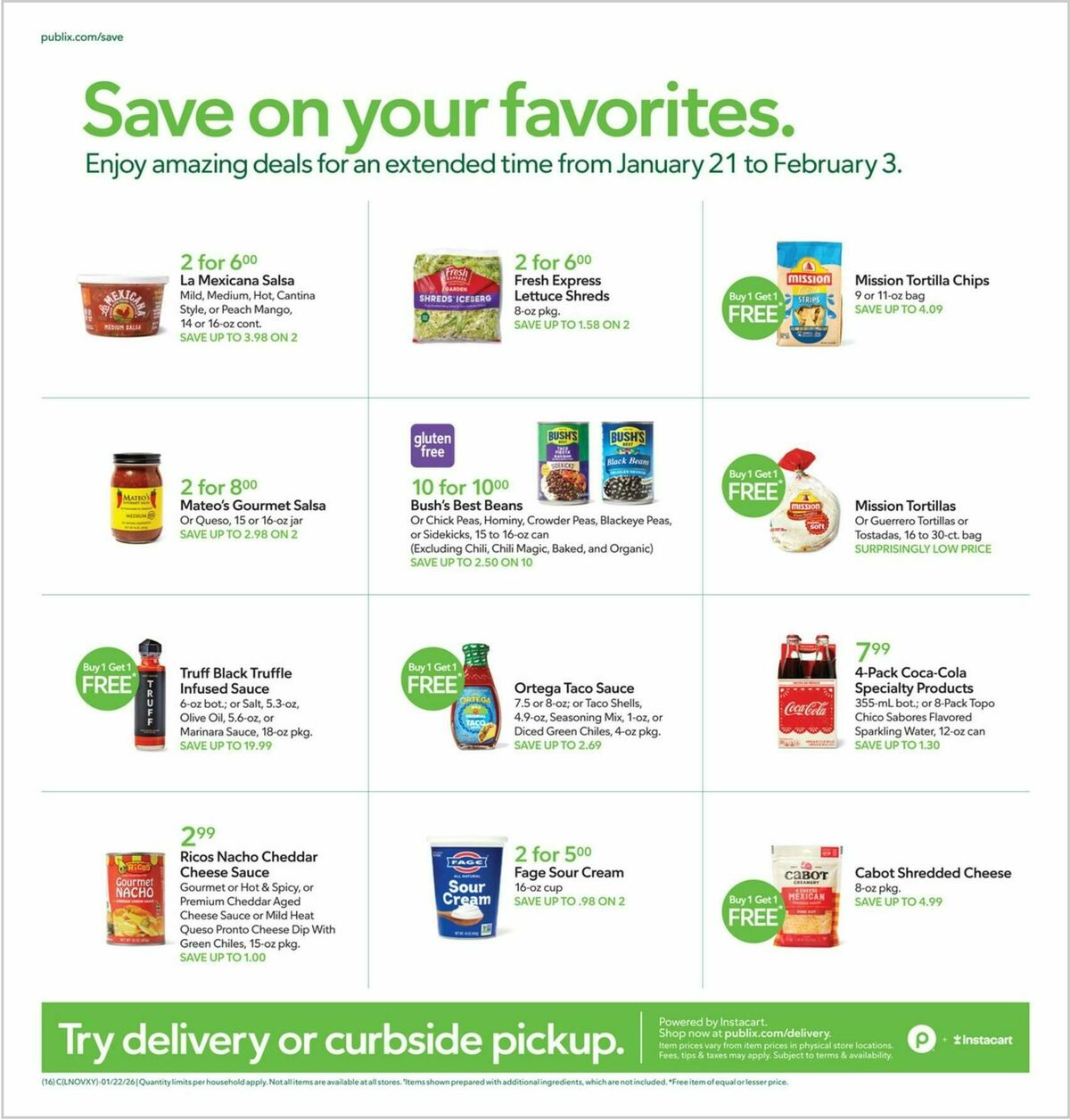 Publix Weekly Ad from January 28