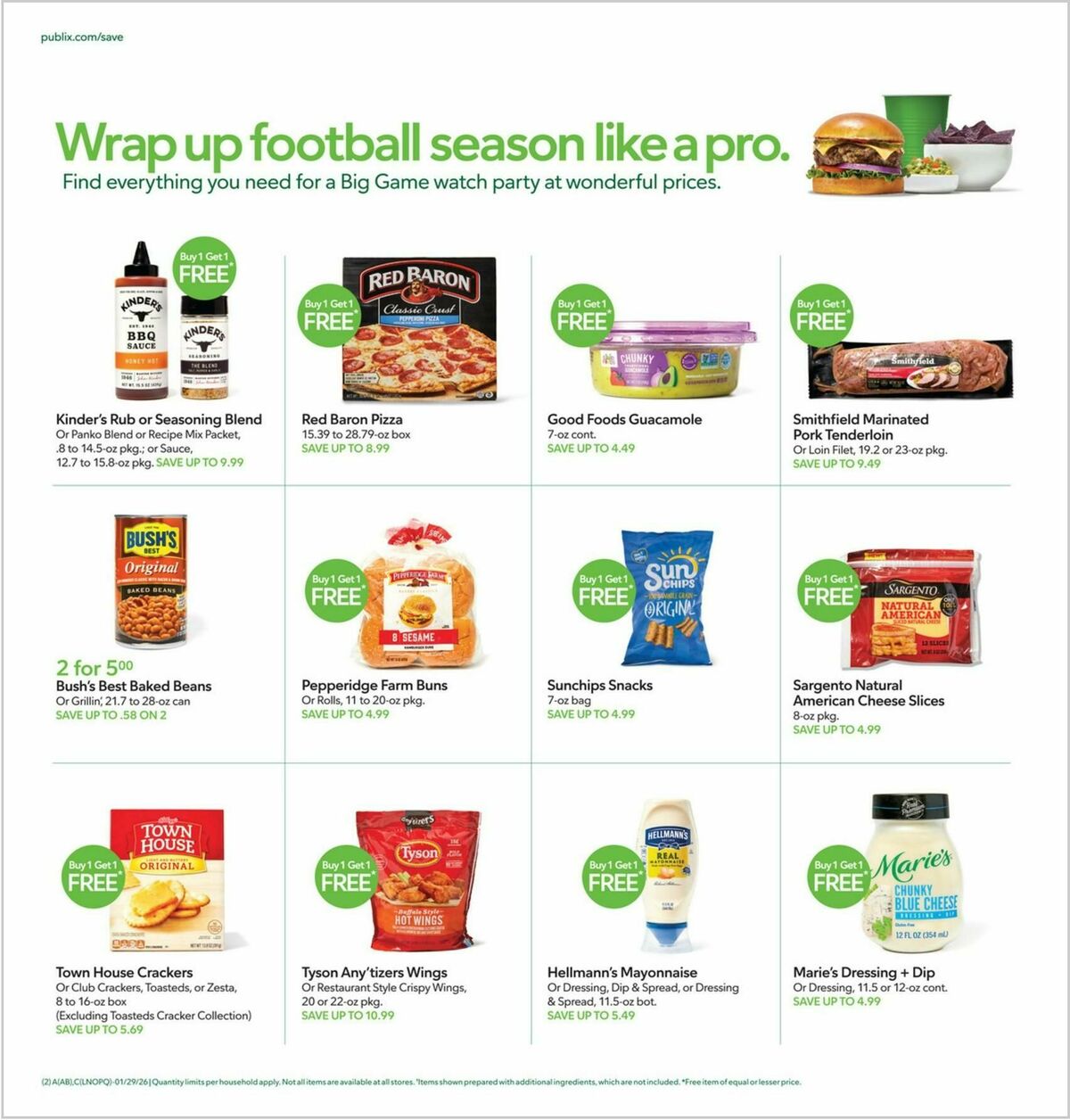 Publix Weekly Ad from January 28