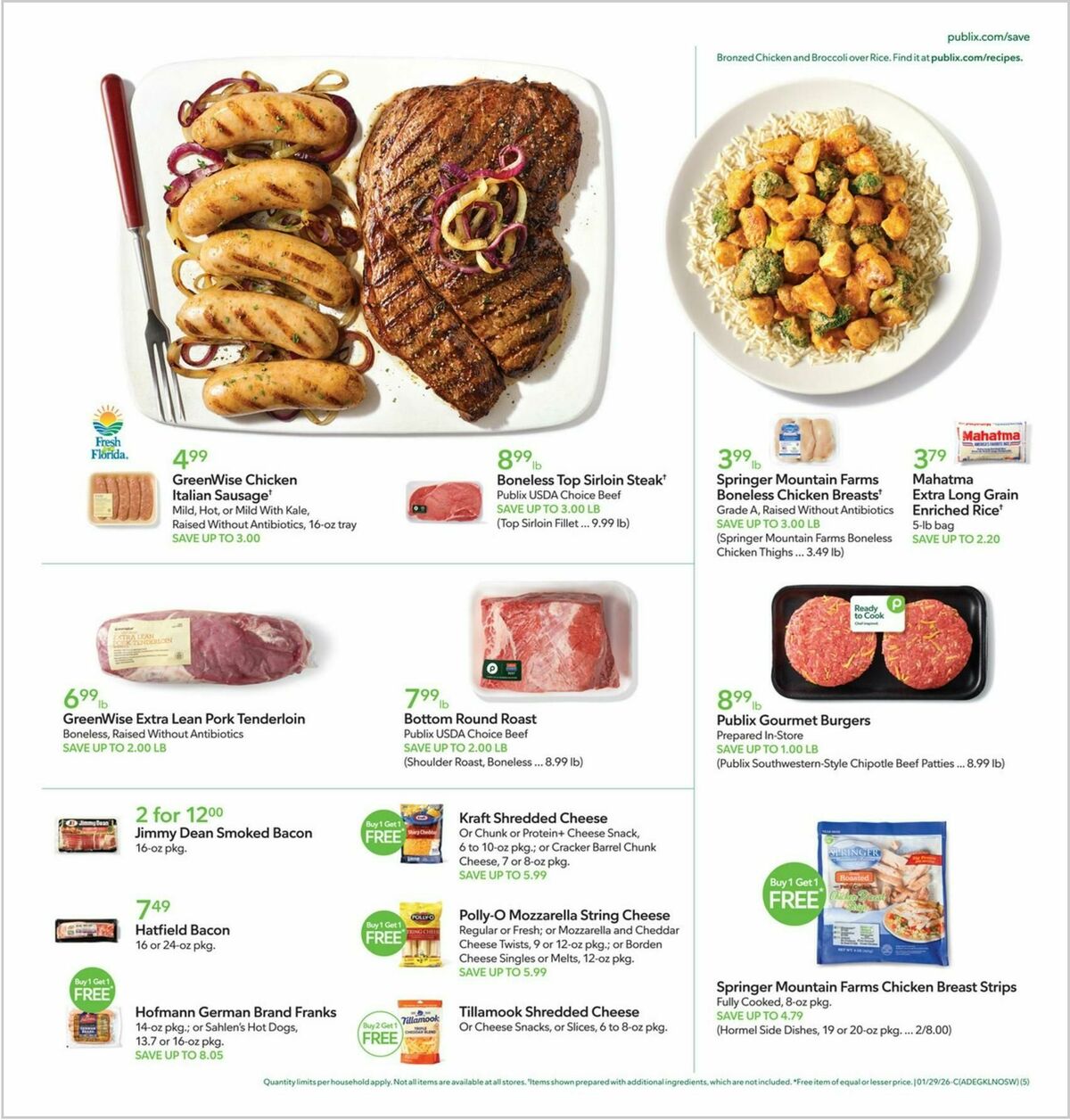 Publix Weekly Ad from January 28