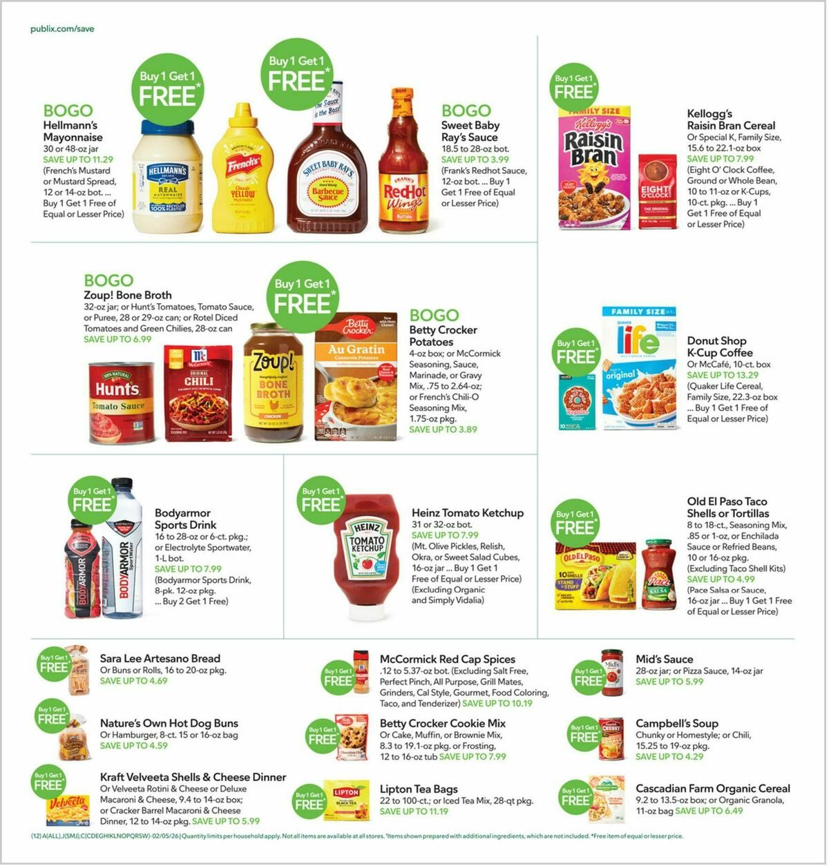 Publix Weekly Ad from February 4