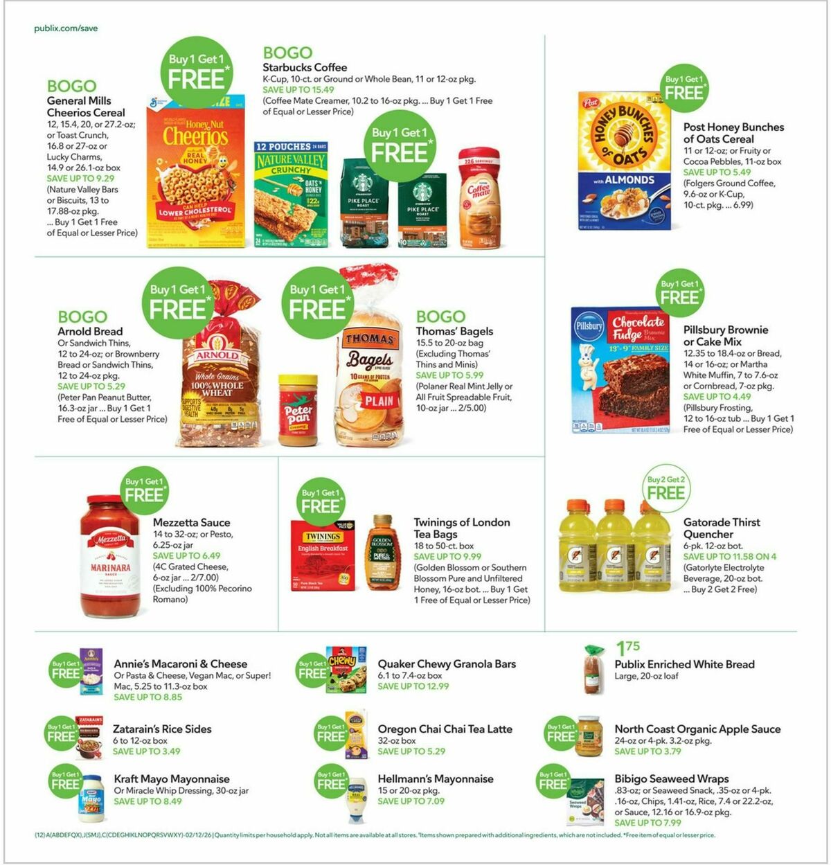 Publix Weekly Ad from February 11