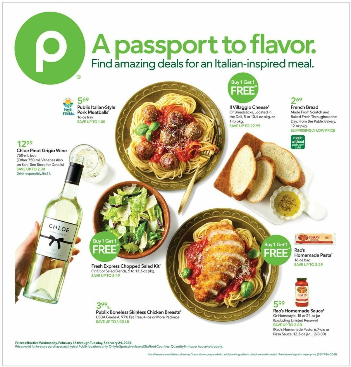 Publix Weekly Ad from February 18