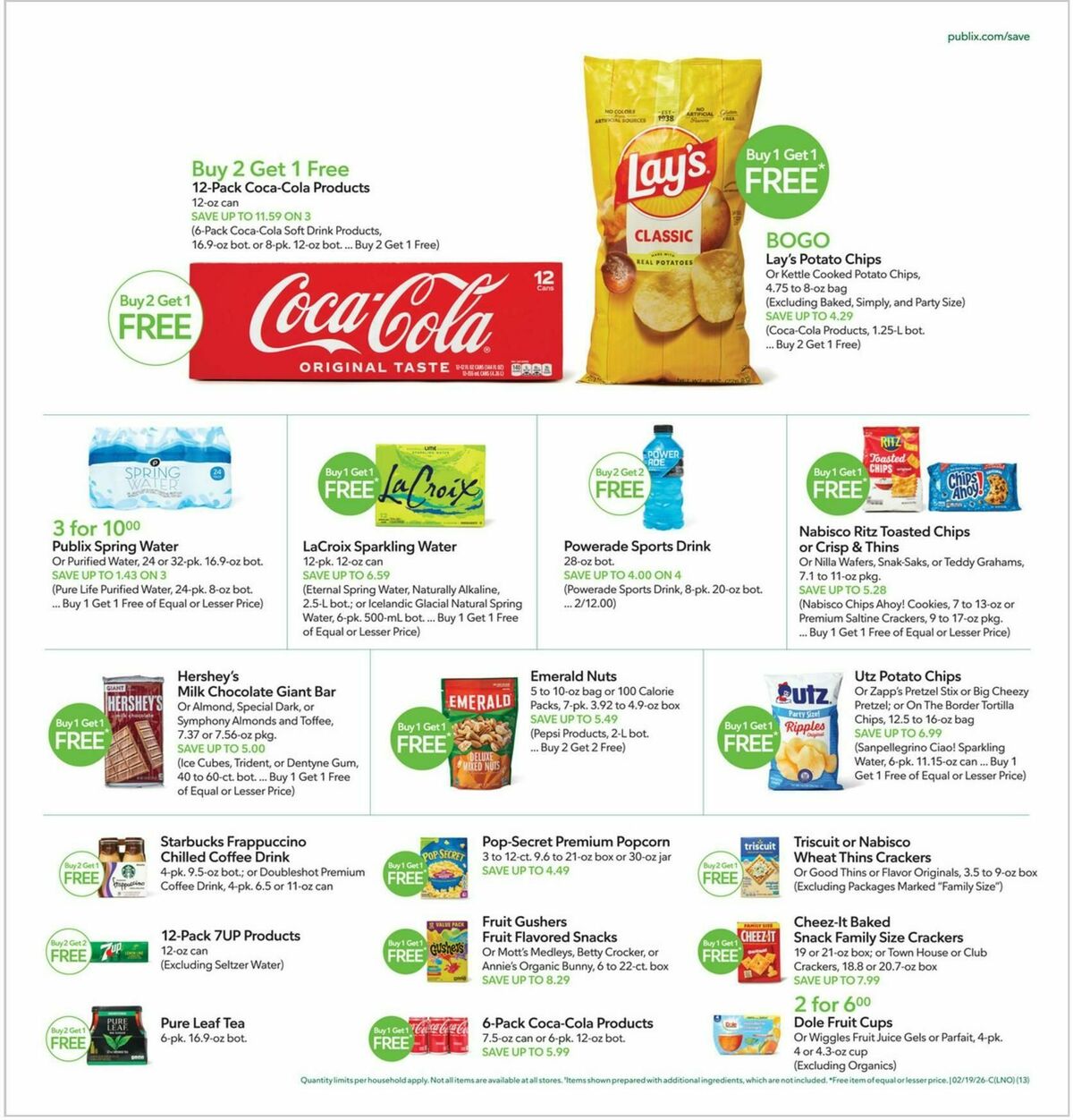 Publix Weekly Ad from February 18