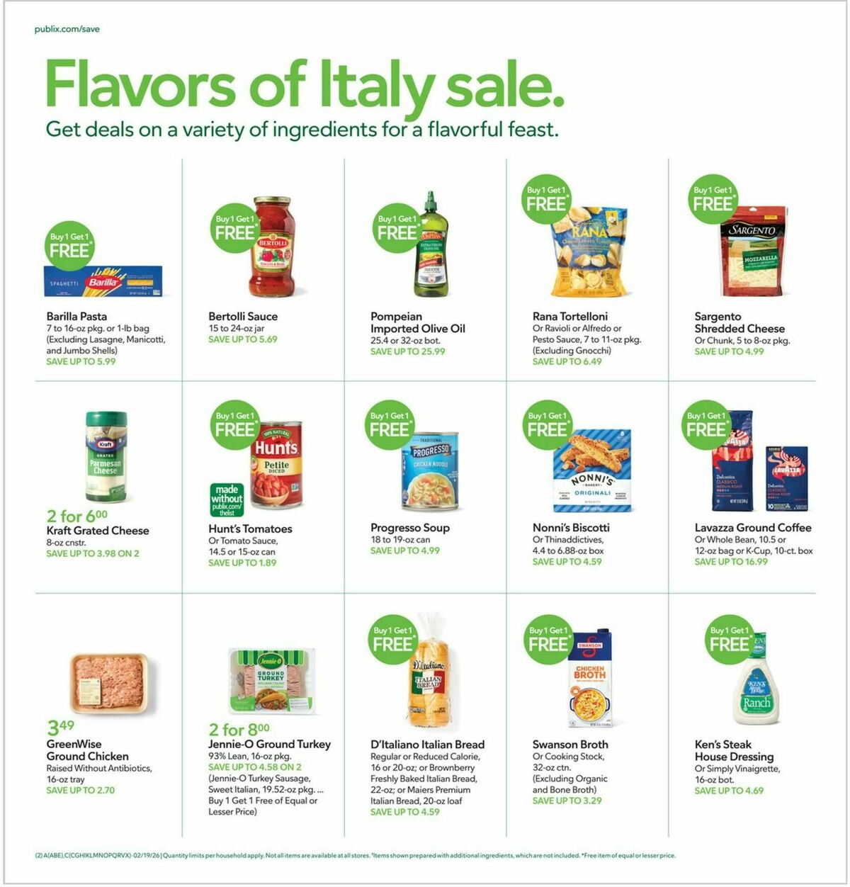 Publix Weekly Ad from February 18