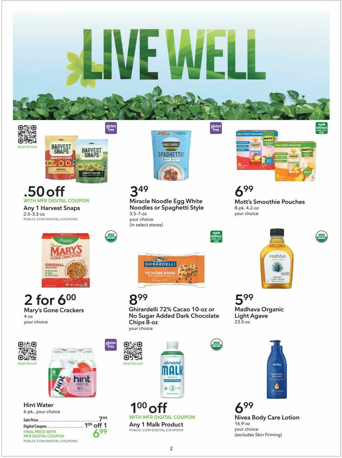 Publix Extra Savings Weekly Ad from February 21