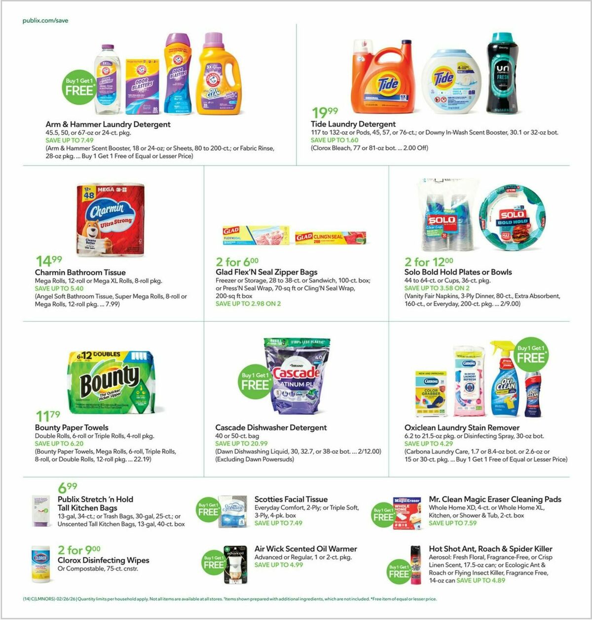Publix Weekly Ad from February 25