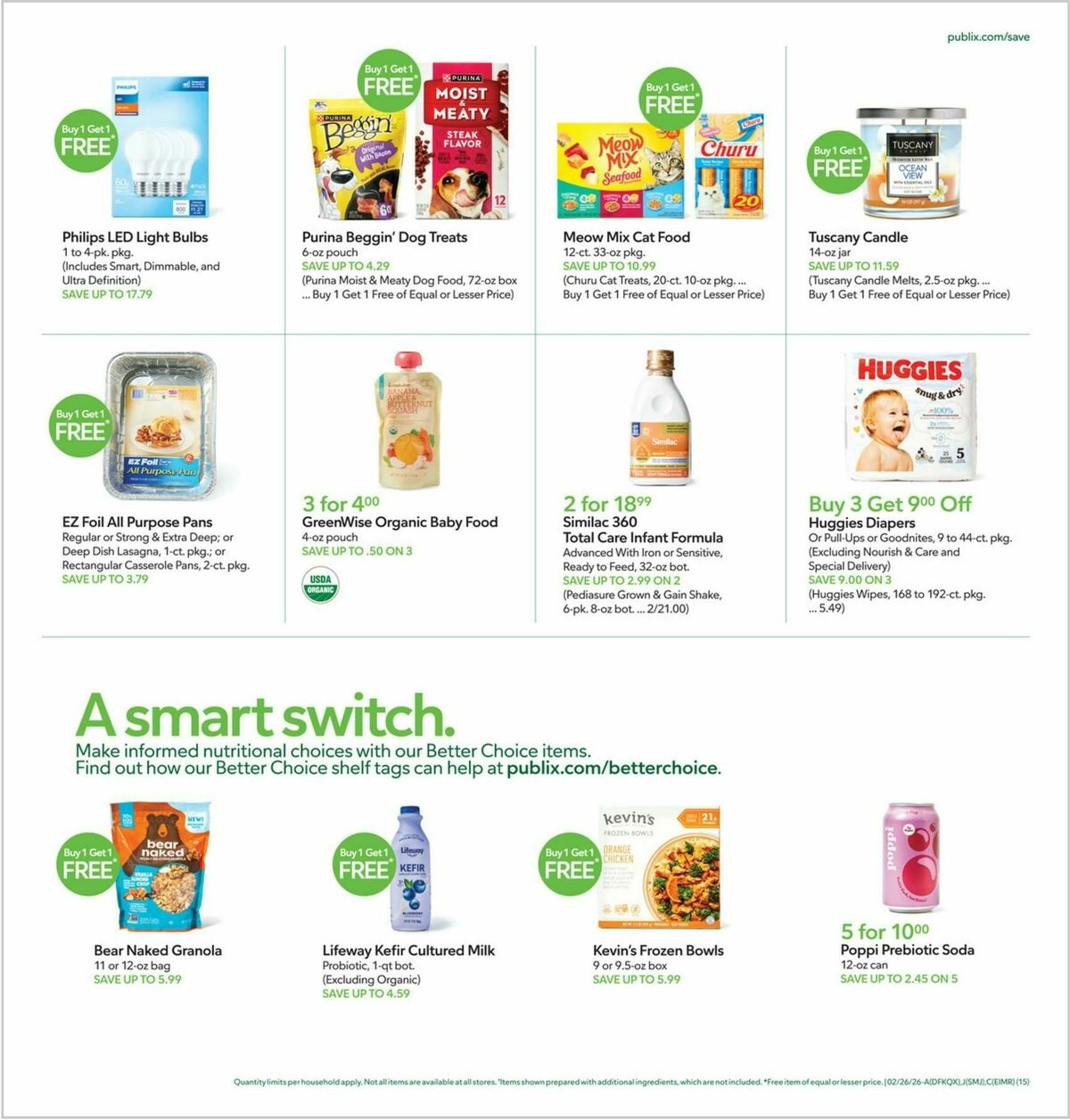 Publix Weekly Ad from February 25