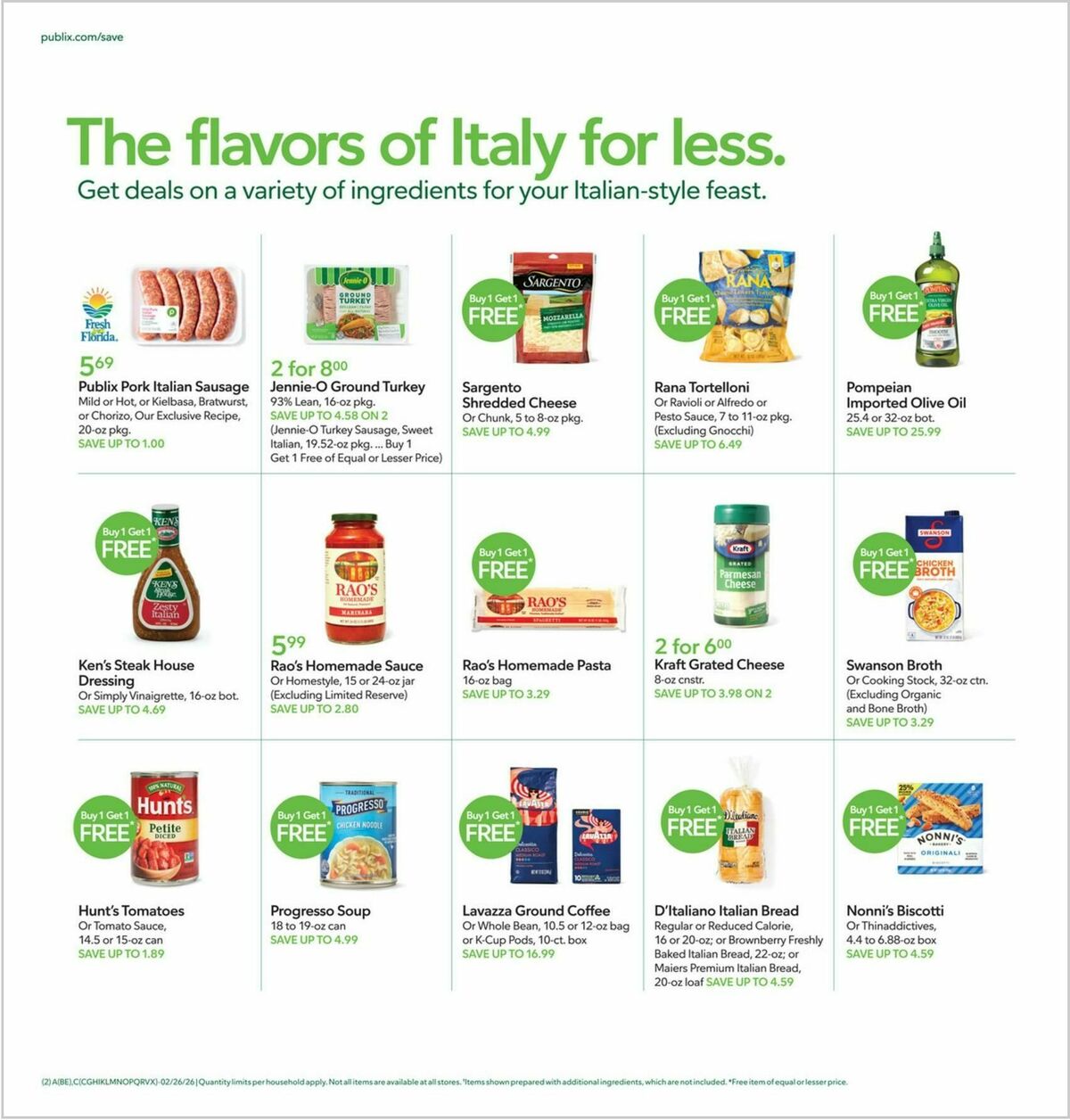 Publix Weekly Ad from February 25