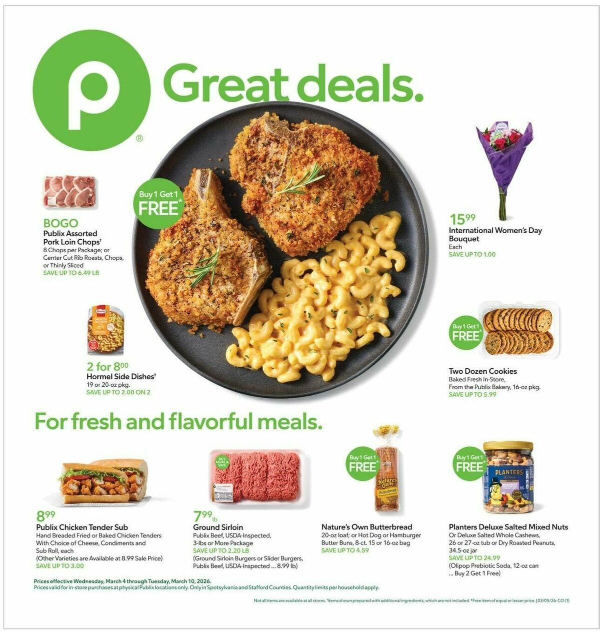 Publix Weekly Ad from March 4