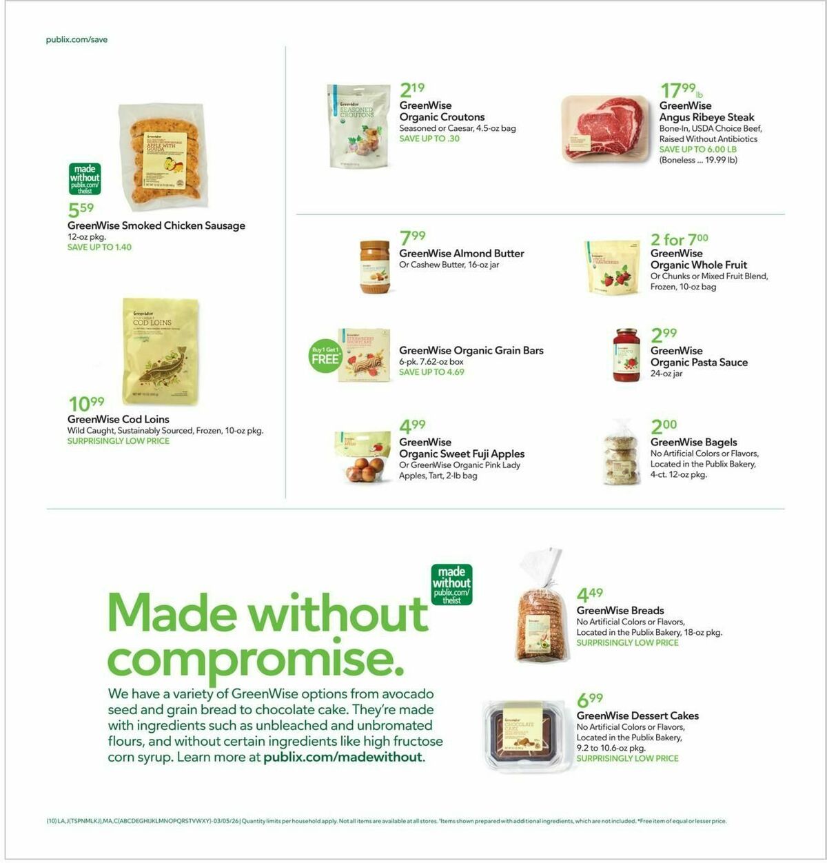 Publix Weekly Ad from March 4