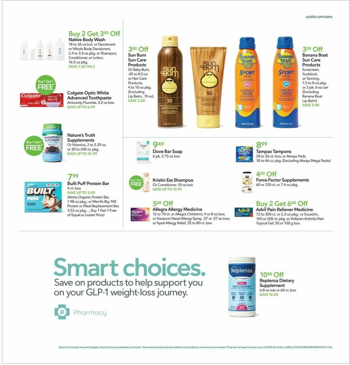 Publix Weekly Ad from March 4