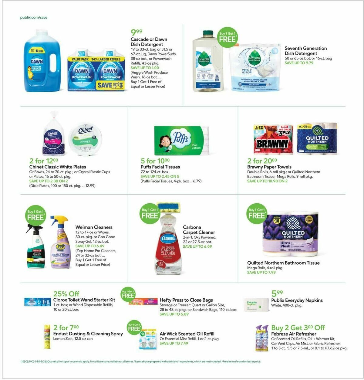 Publix Weekly Ad from March 4