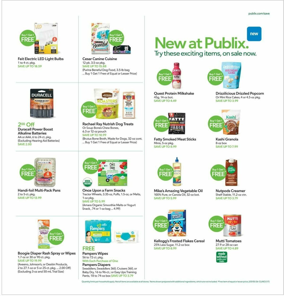 Publix Weekly Ad from March 4