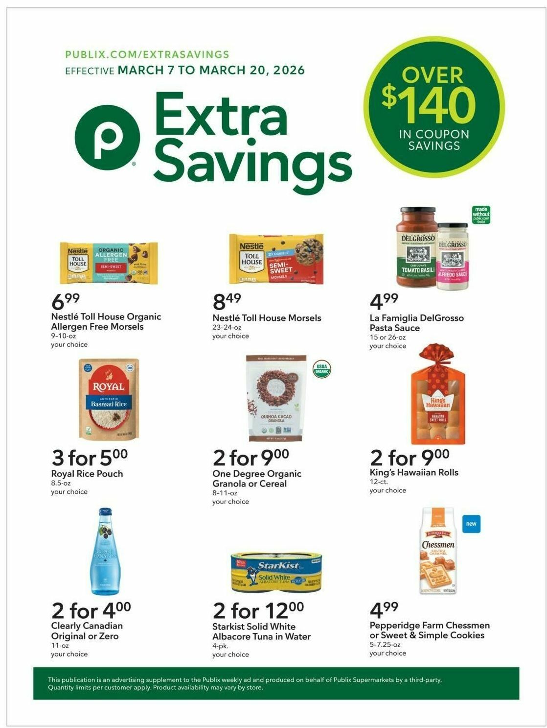 Publix Weekly Ad from March 7
