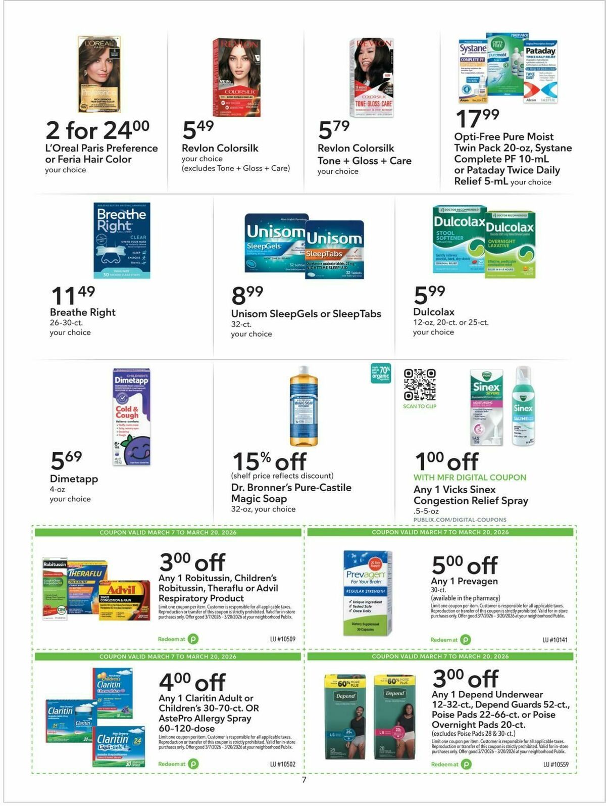 Publix Weekly Ad from March 7