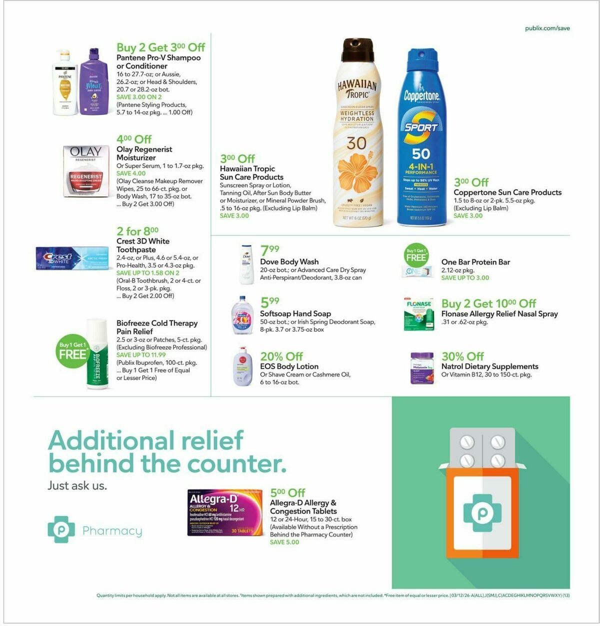 Publix Weekly Ad from March 11