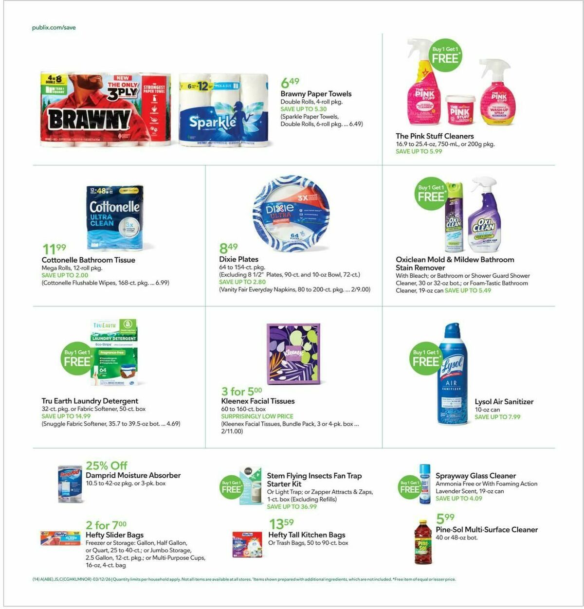 Publix Weekly Ad from March 11
