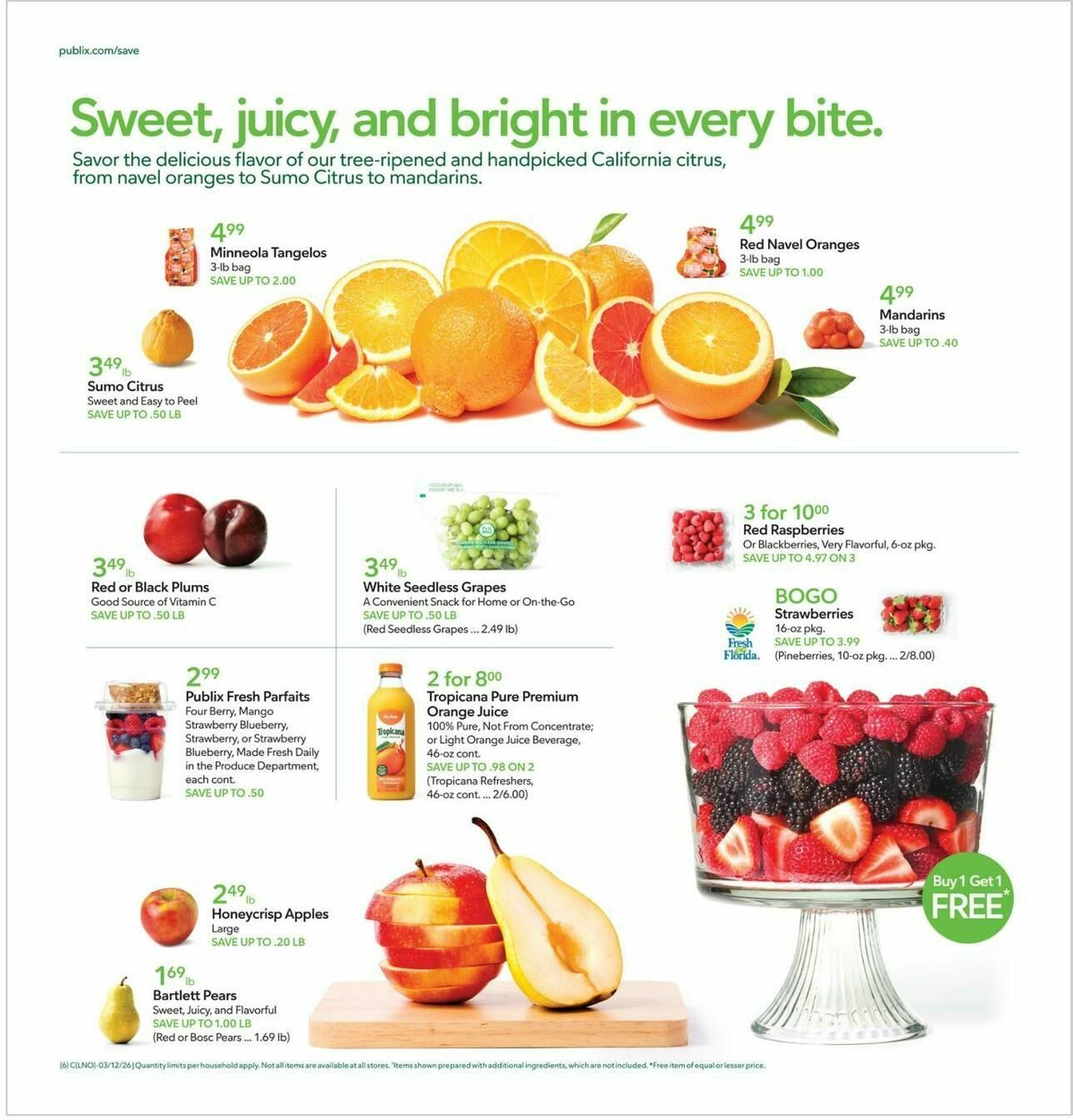 Publix Weekly Ad from March 11