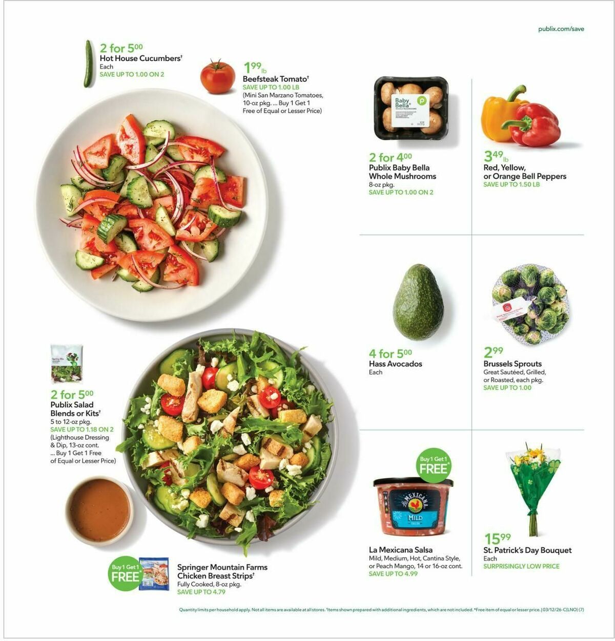 Publix Weekly Ad from March 11