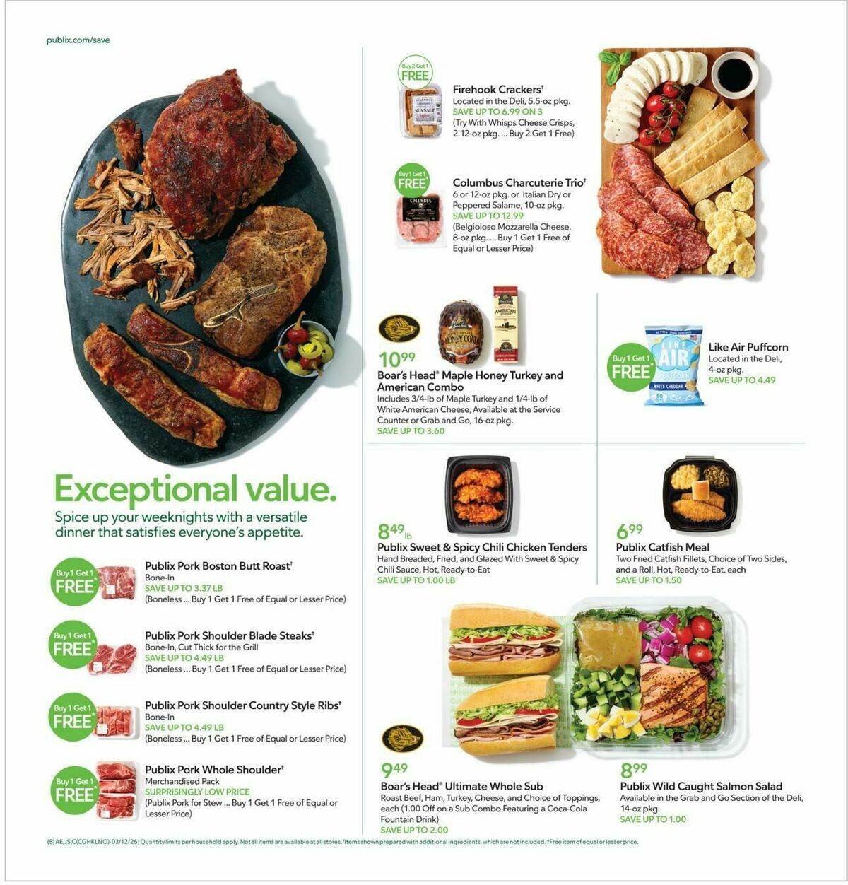 Publix Weekly Ad from March 11
