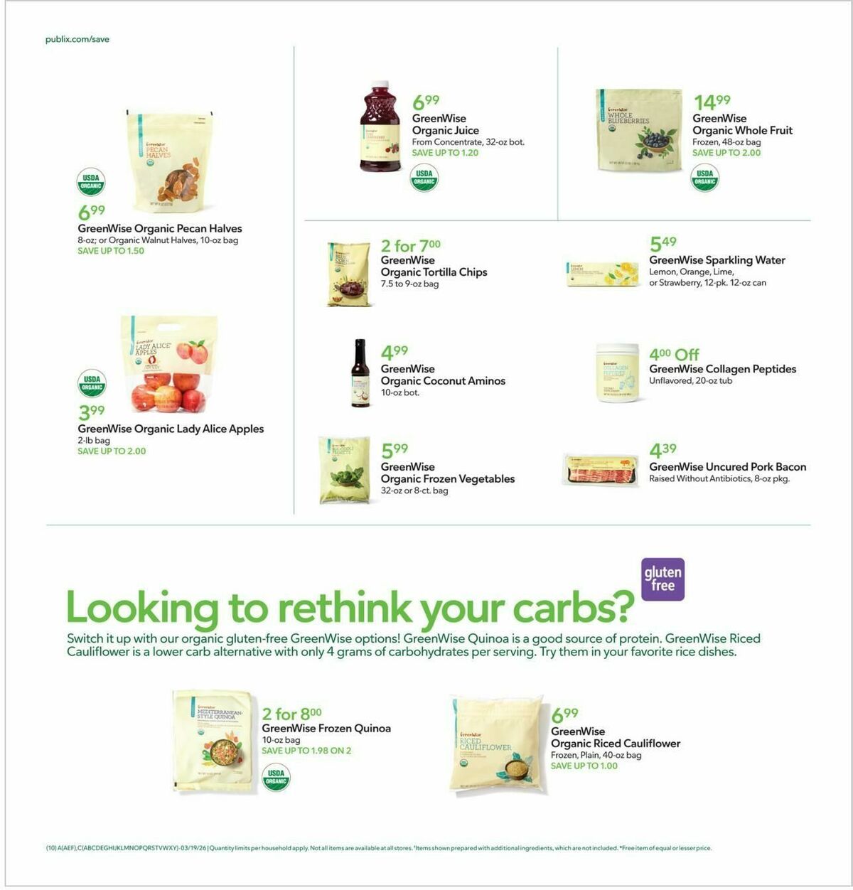 Publix Weekly Ad from March 18