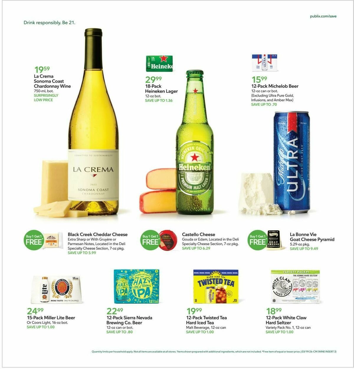 Publix Weekly Ad from March 18