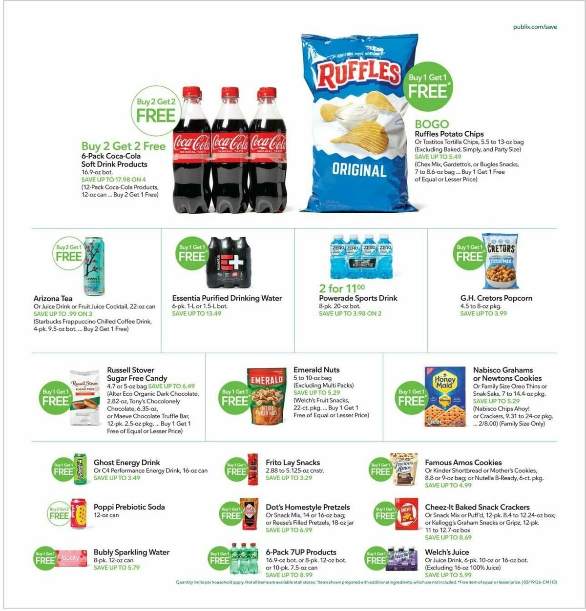 Publix Weekly Ad from March 18