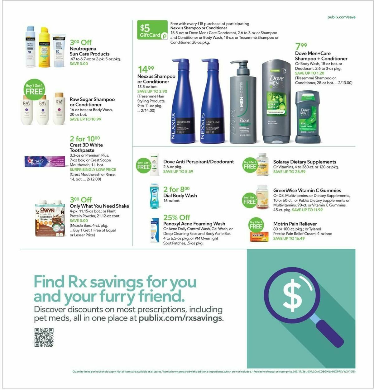 Publix Weekly Ad from March 18