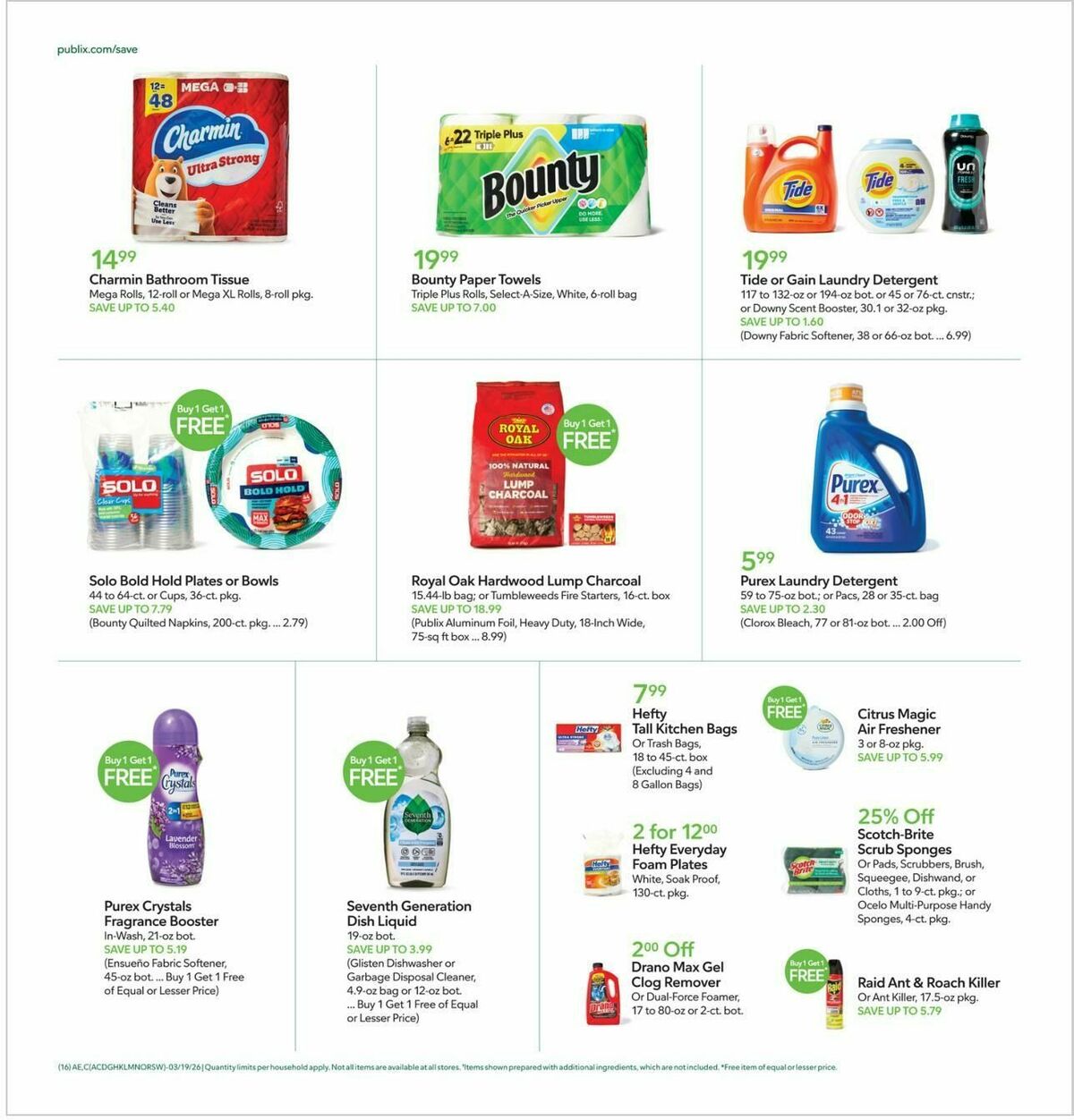 Publix Weekly Ad from March 18