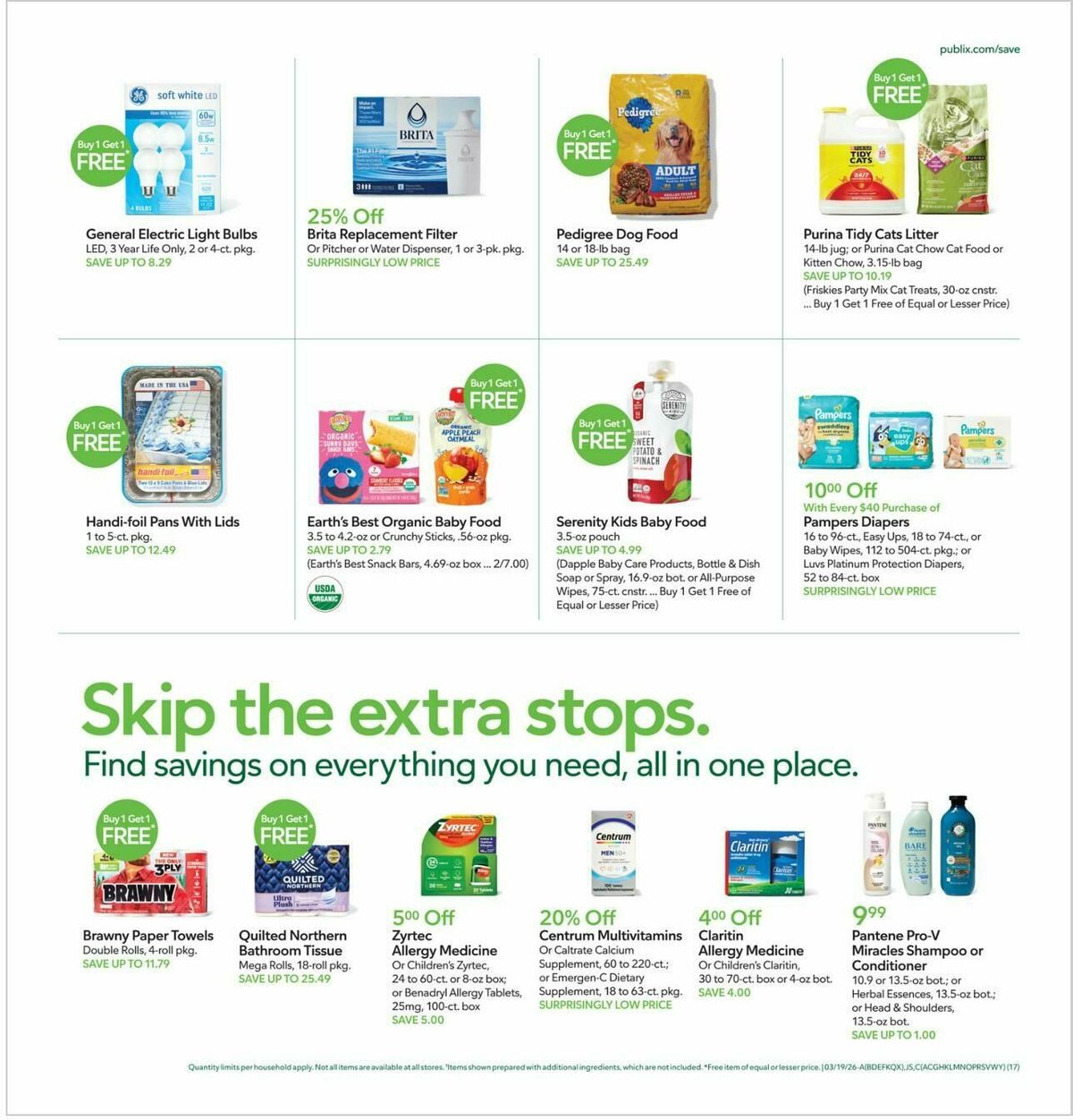 Publix Weekly Ad from March 18