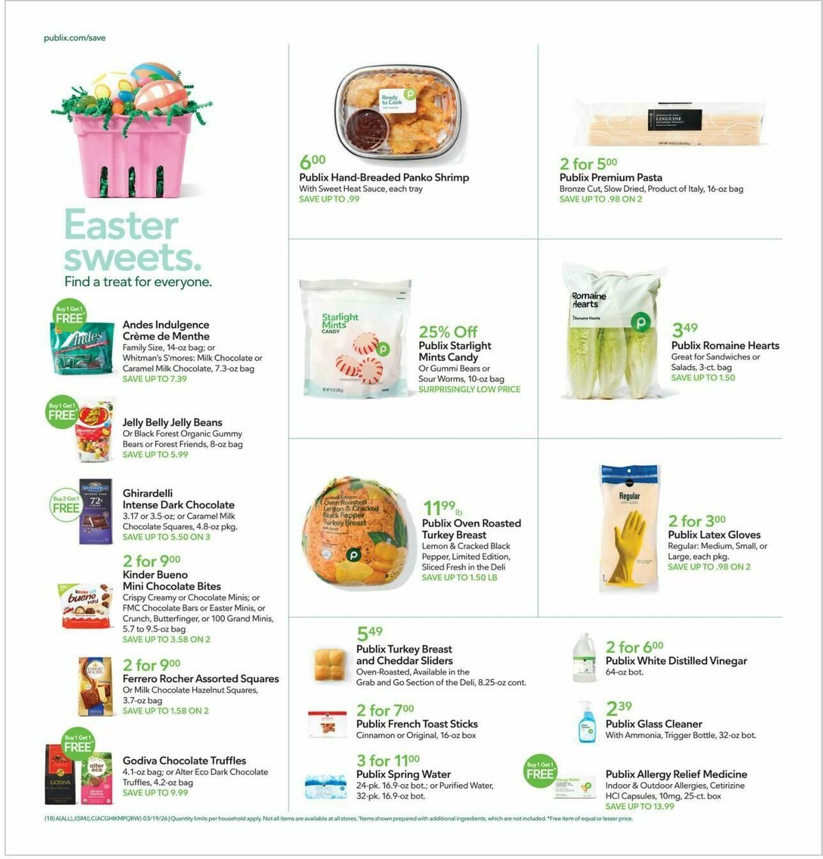 Publix Weekly Ad from March 18
