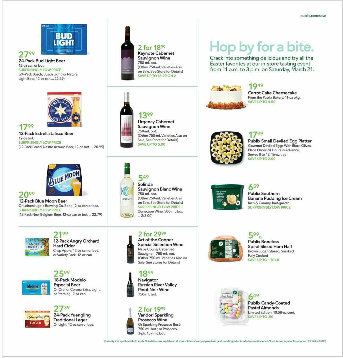 Publix Weekly Ad from March 18