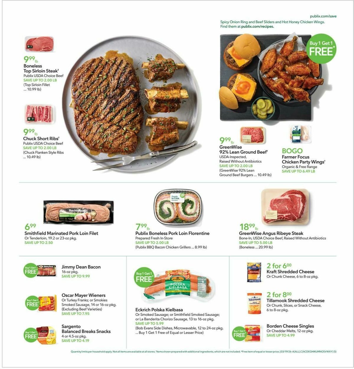 Publix Weekly Ad from March 18
