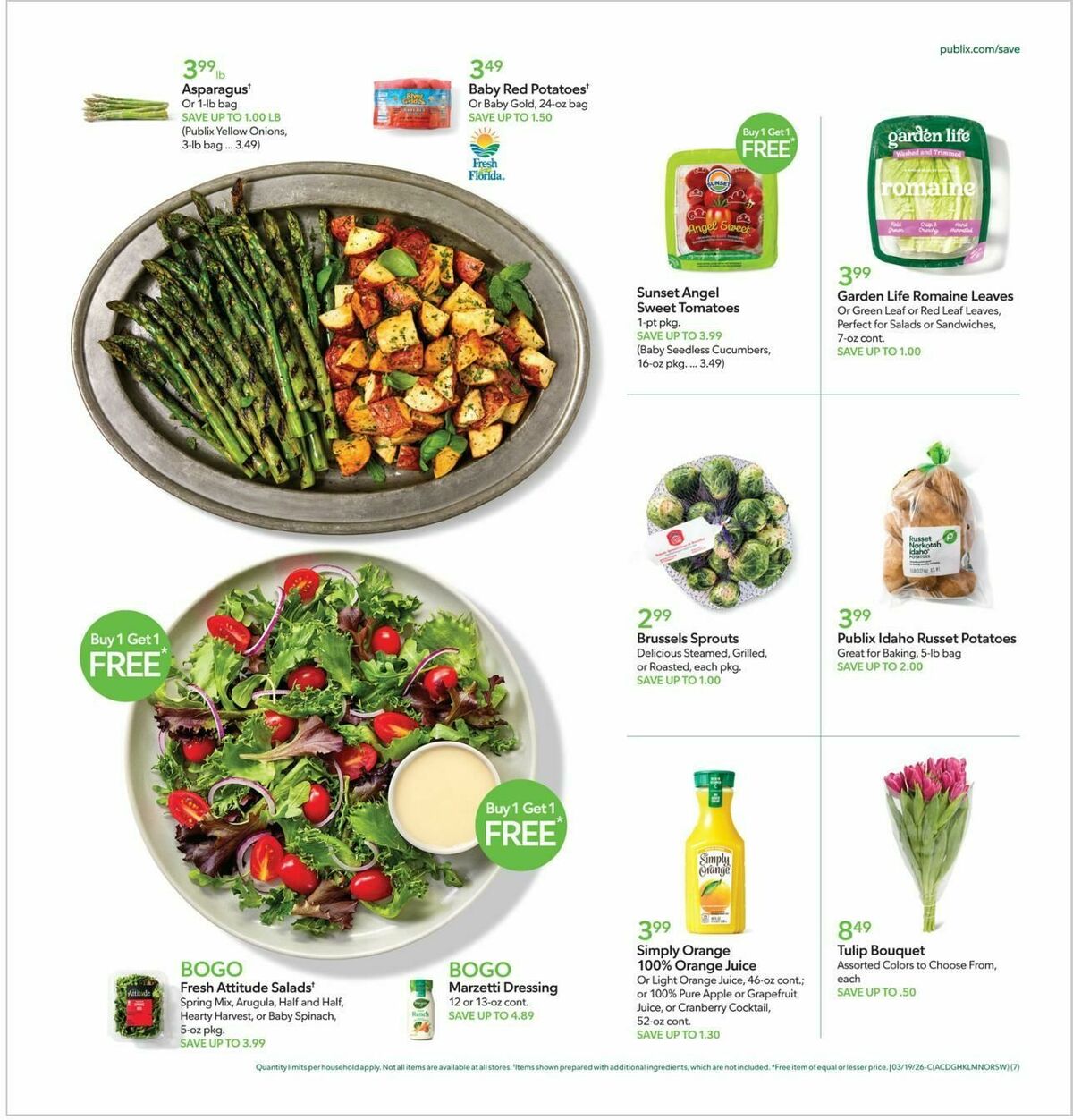Publix Weekly Ad from March 18