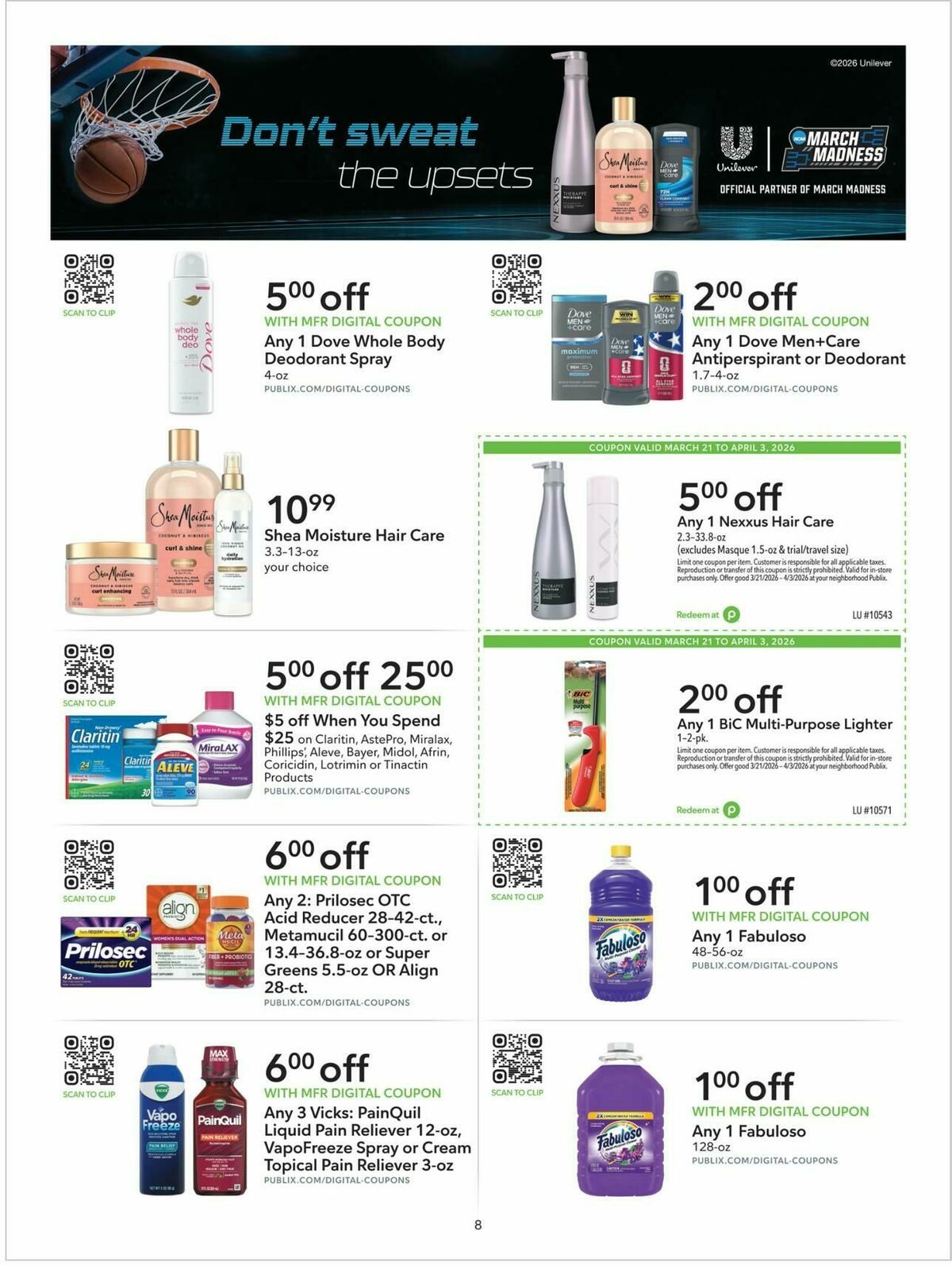 Publix Extra Savings Weekly Ad from March 21