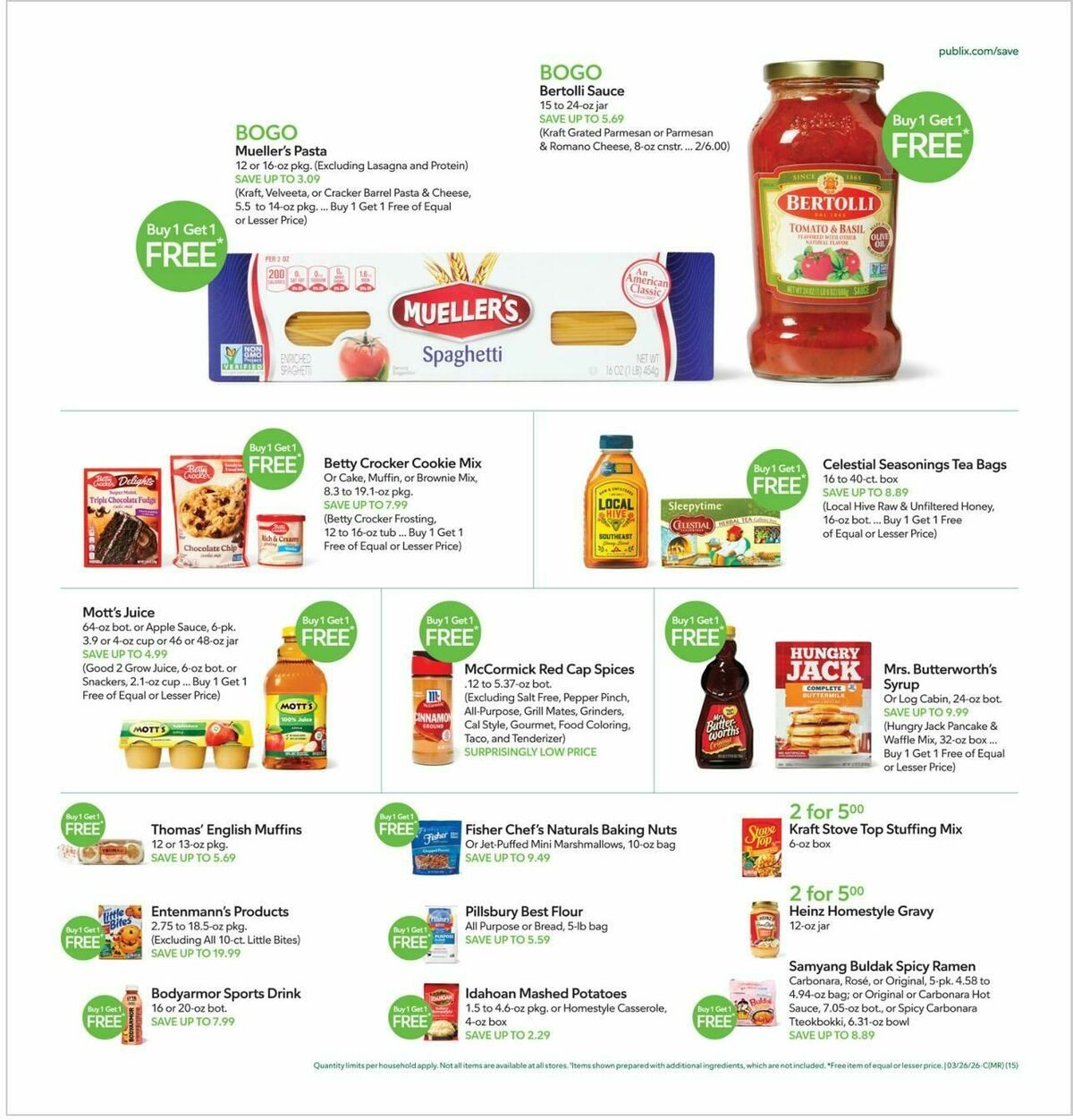 Publix Weekly Ad from March 25