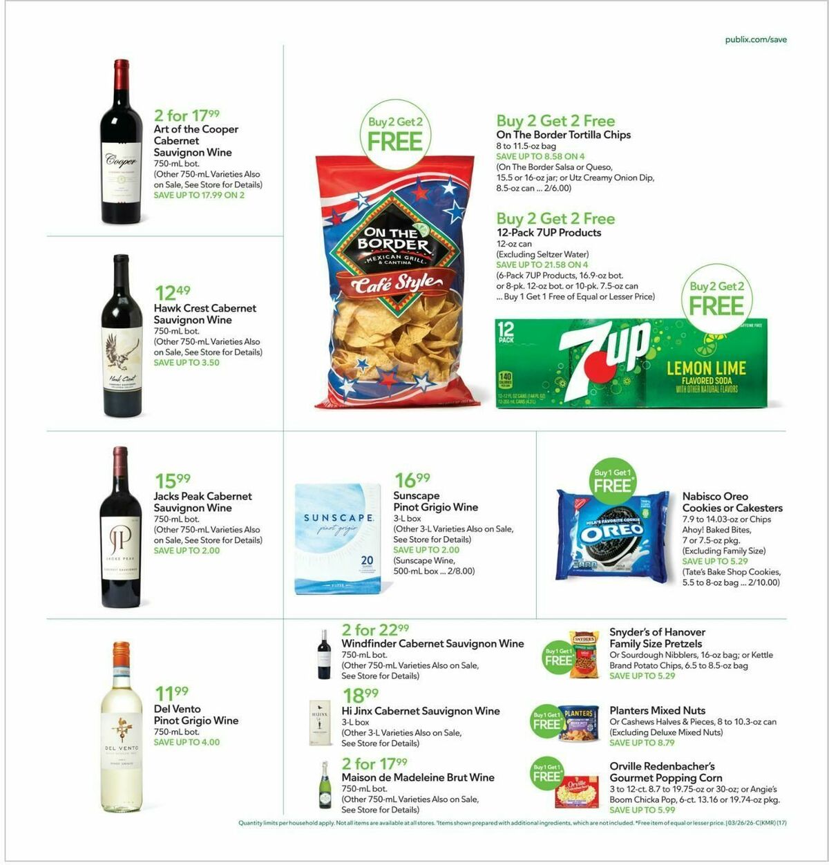 Publix Weekly Ad from March 25