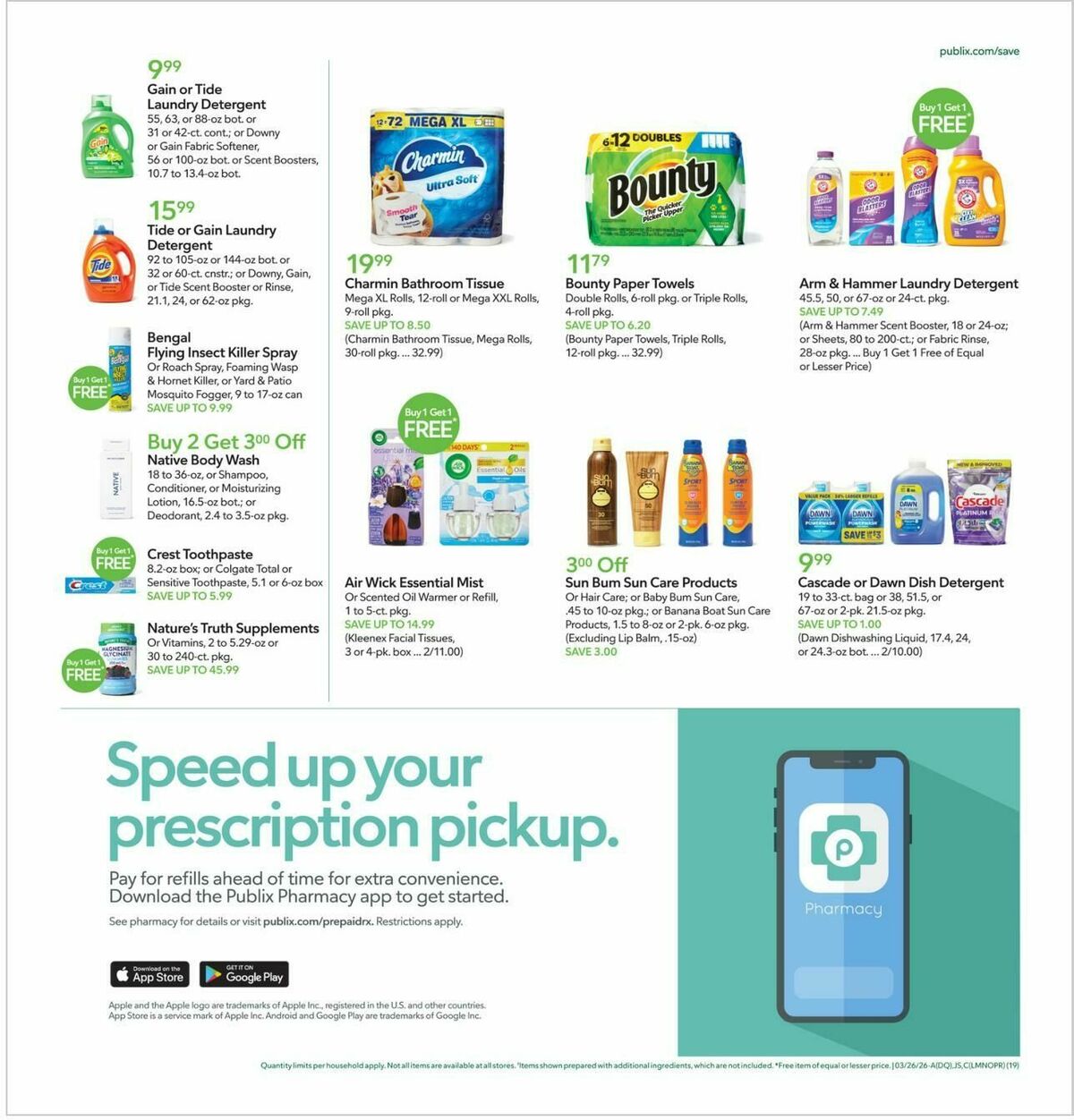 Publix Weekly Ad from March 25
