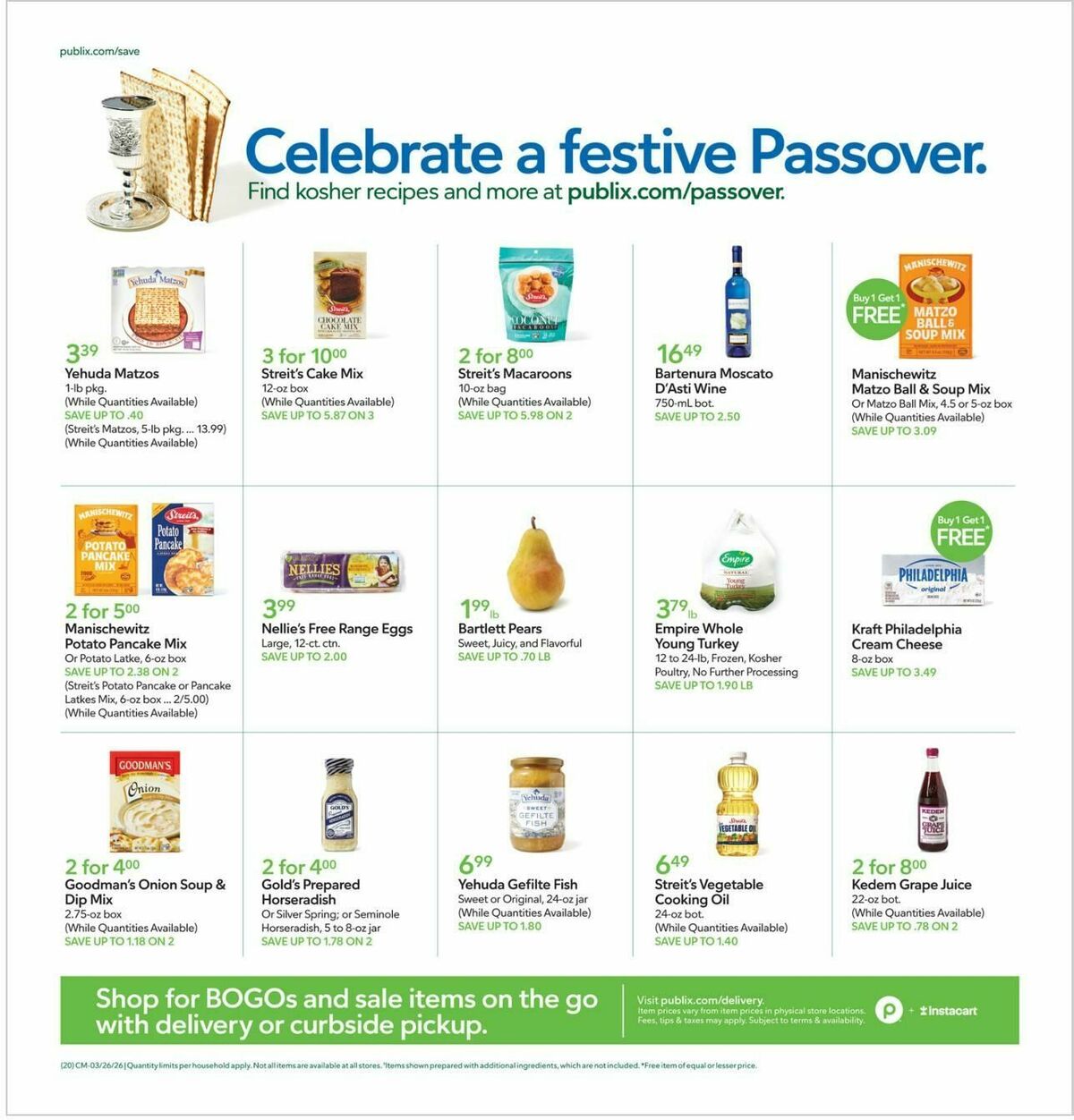 Publix Weekly Ad from March 25