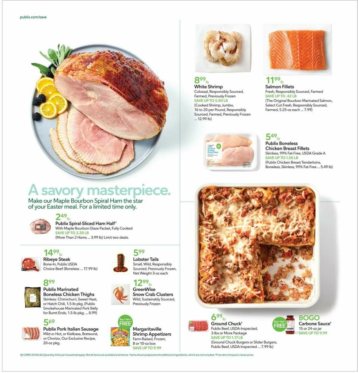 Publix Weekly Ad from March 25