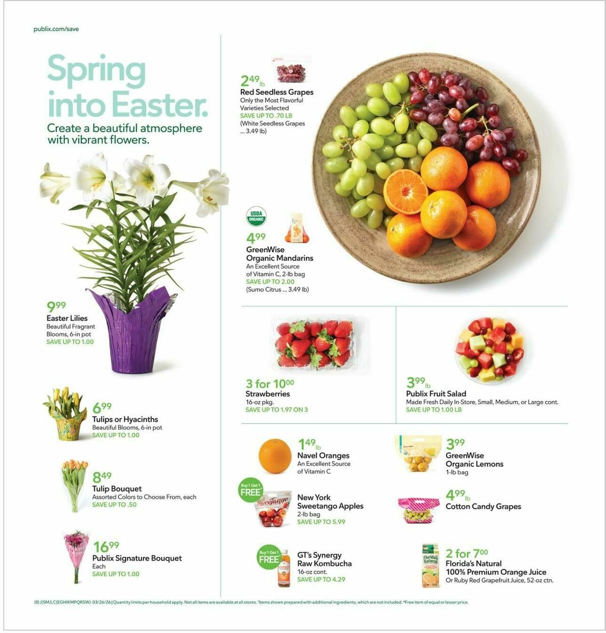 Publix Weekly Ad from March 25