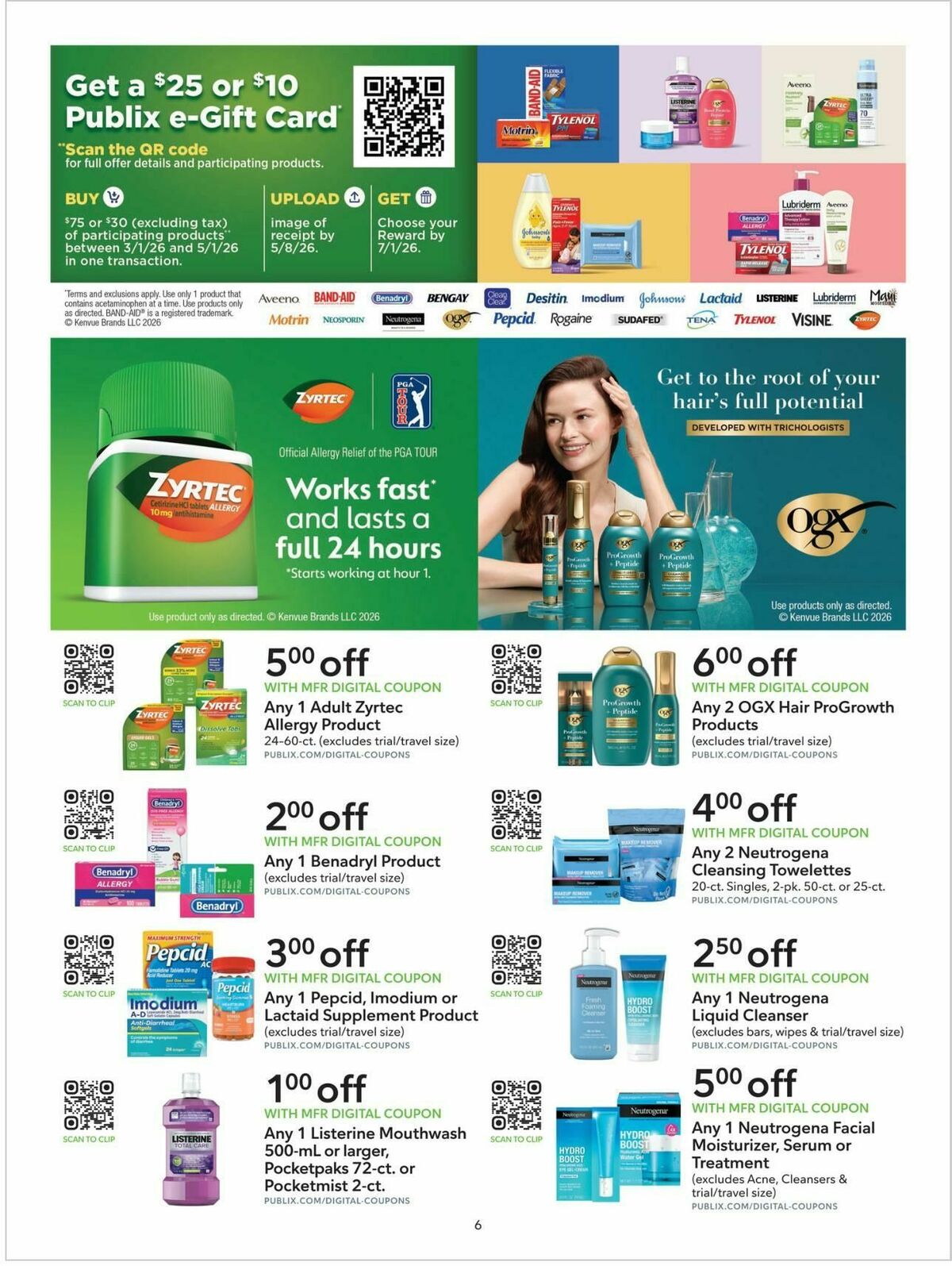Publix Extra Savings Weekly Ad from April 4