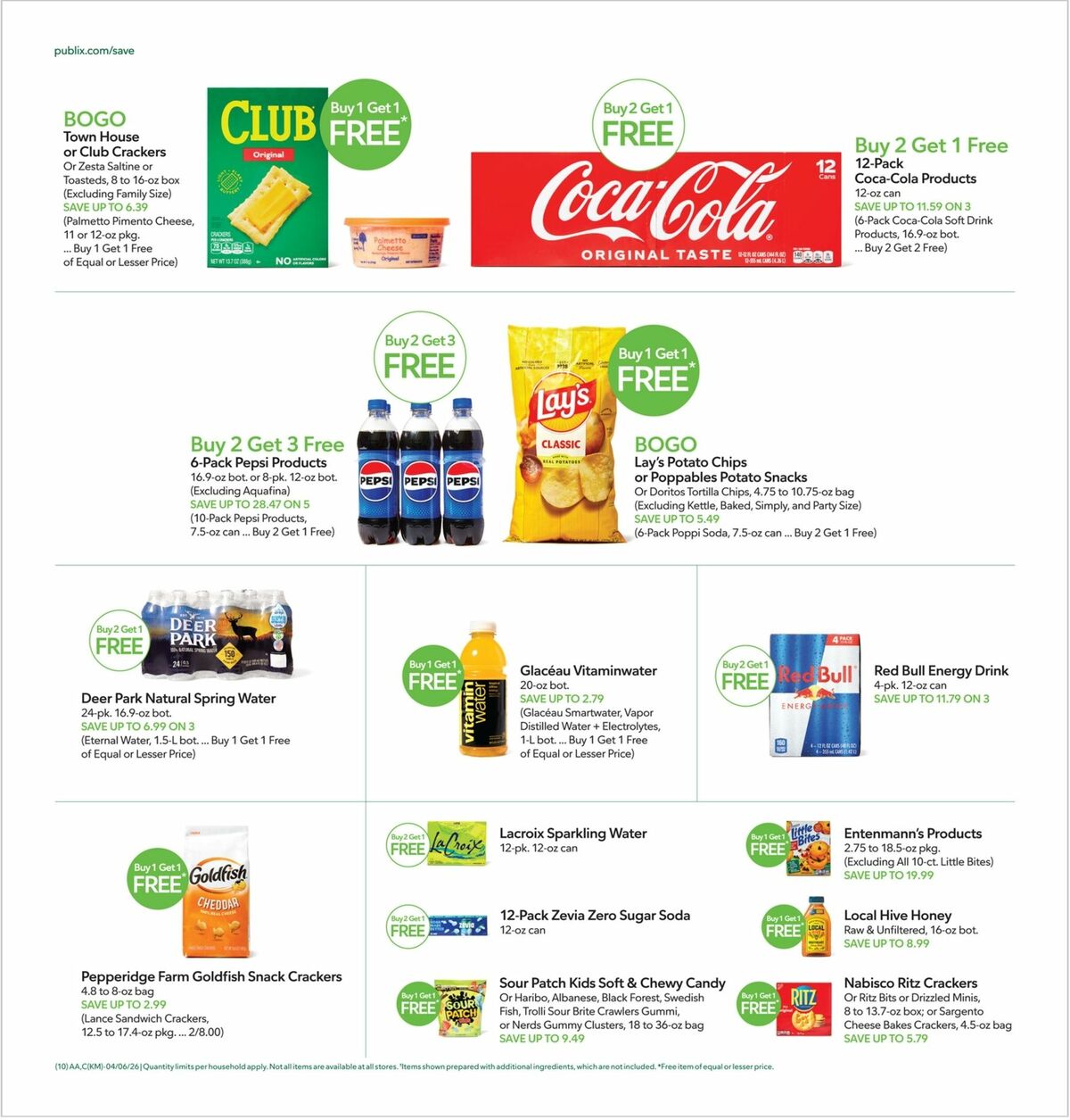 Publix Weekly Ad from April 6