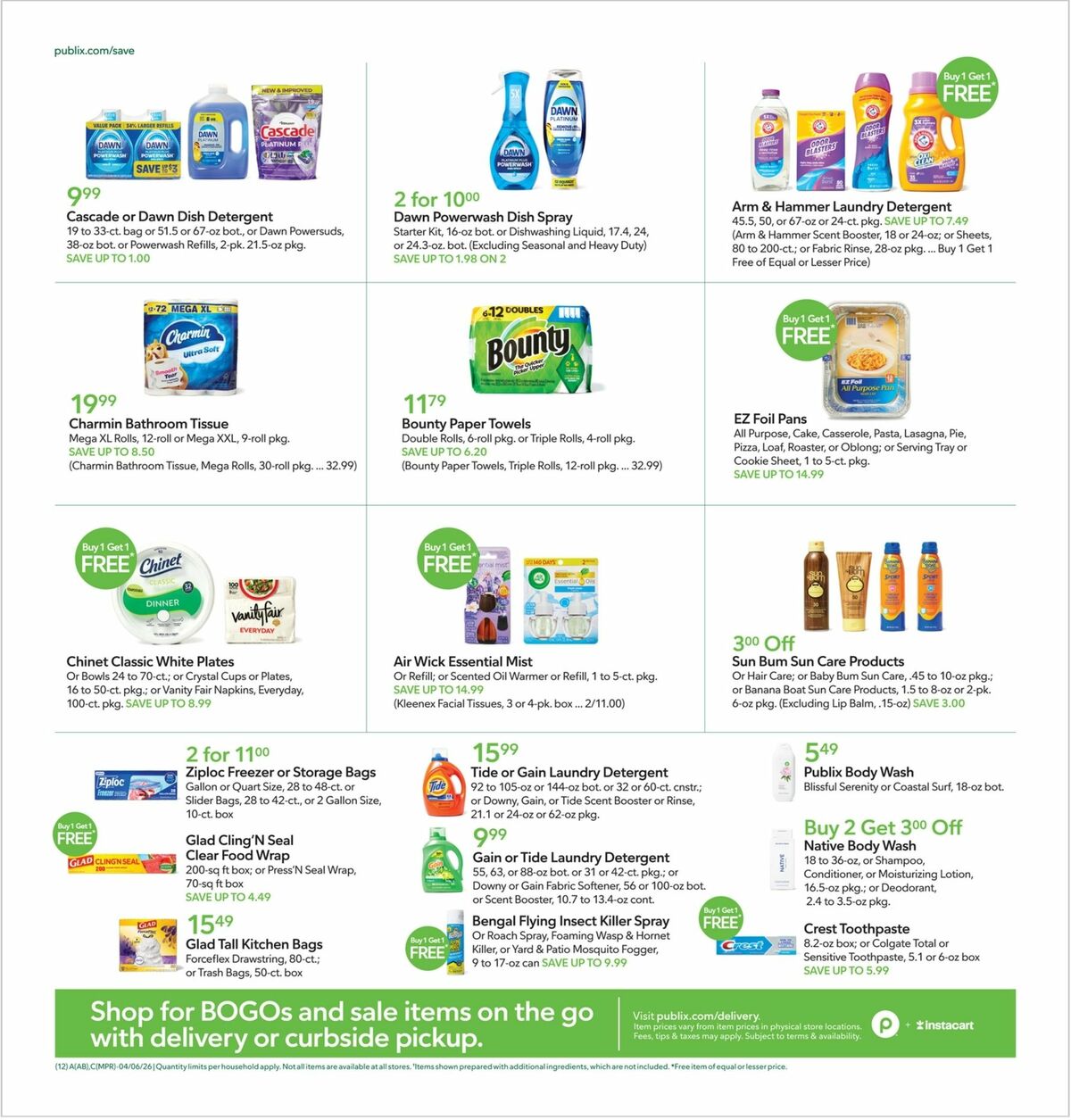 Publix Weekly Ad from April 6