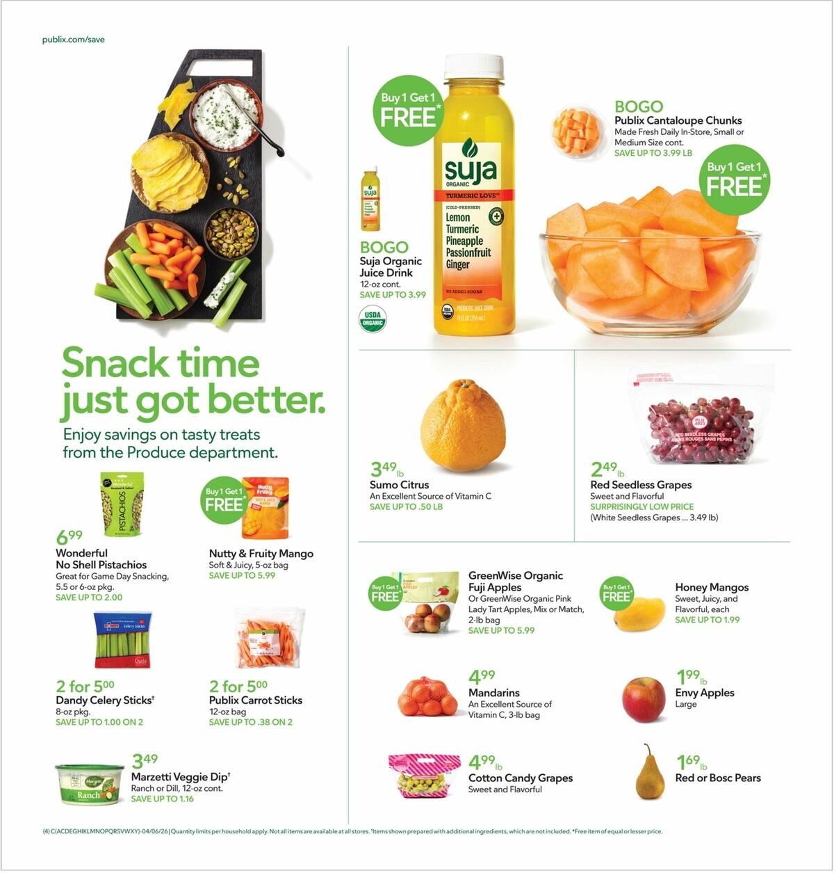 Publix Weekly Ad from April 6