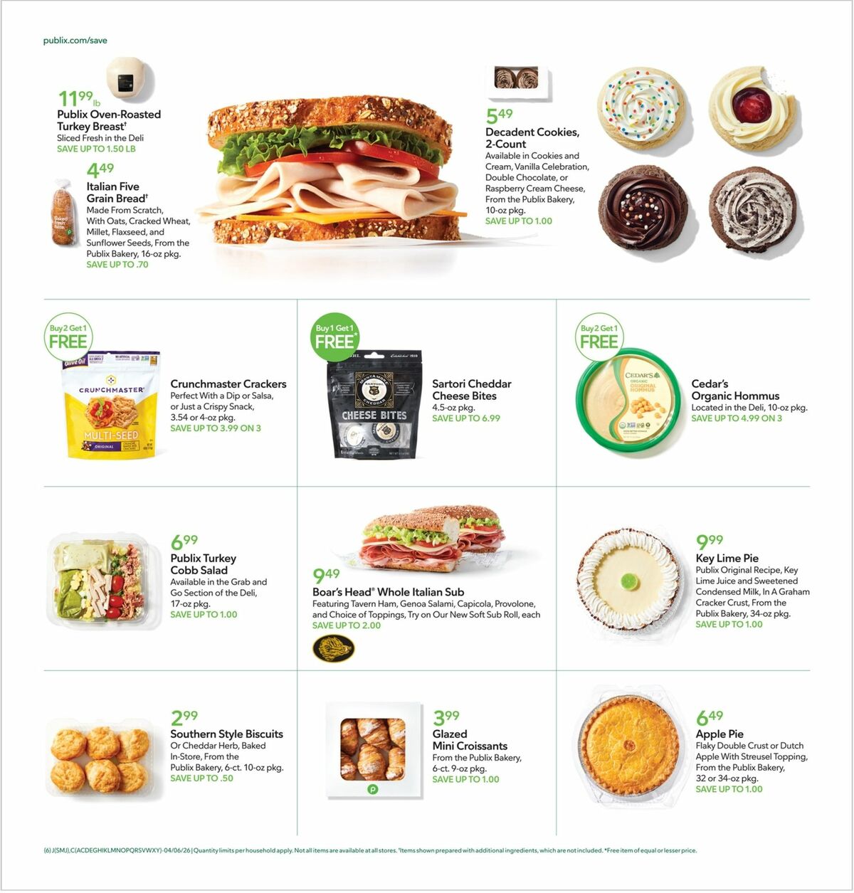 Publix Weekly Ad from April 6